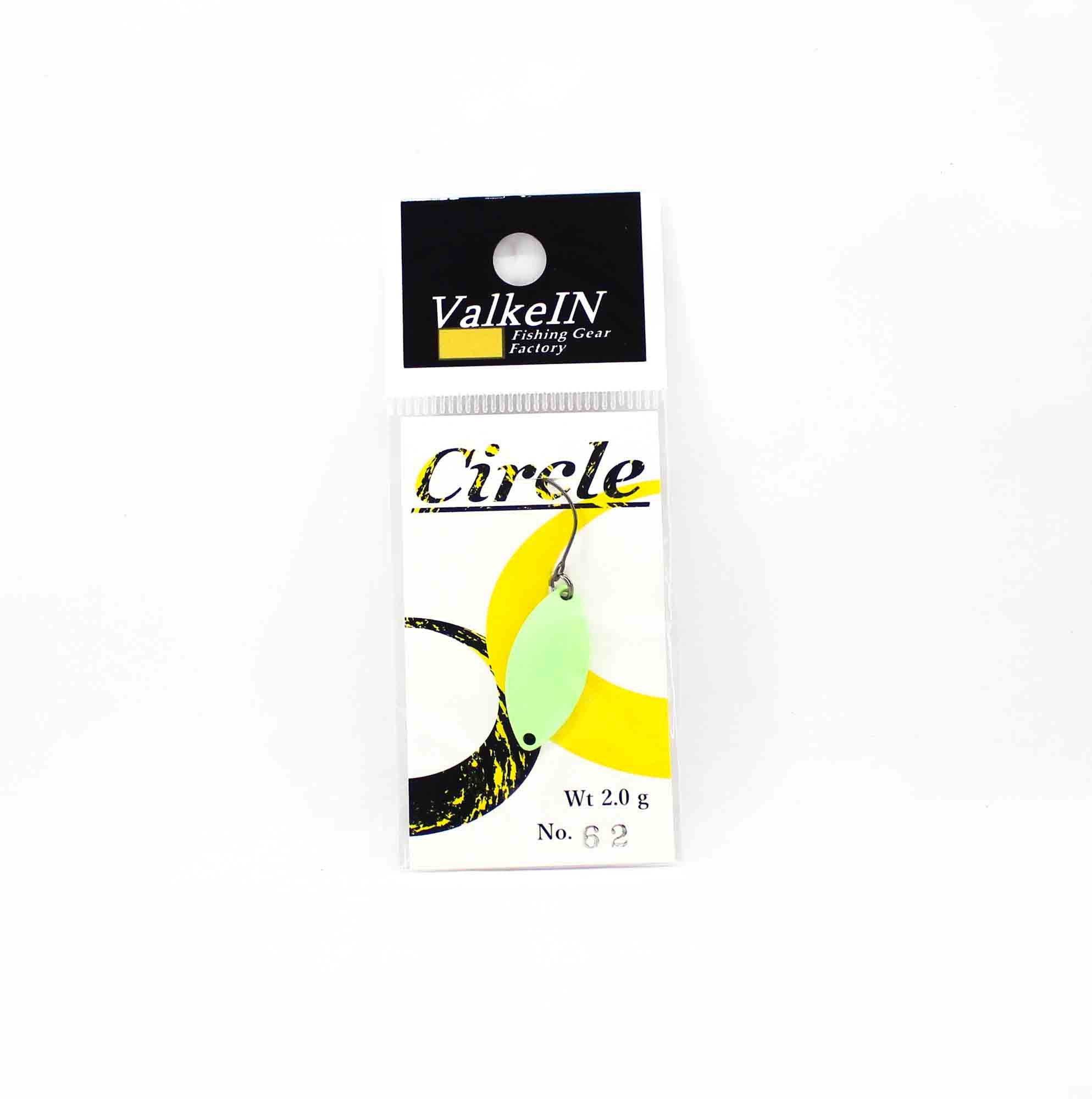 Valkein Spoon Circle 2 grams Sinking Lure No.62 (0232)