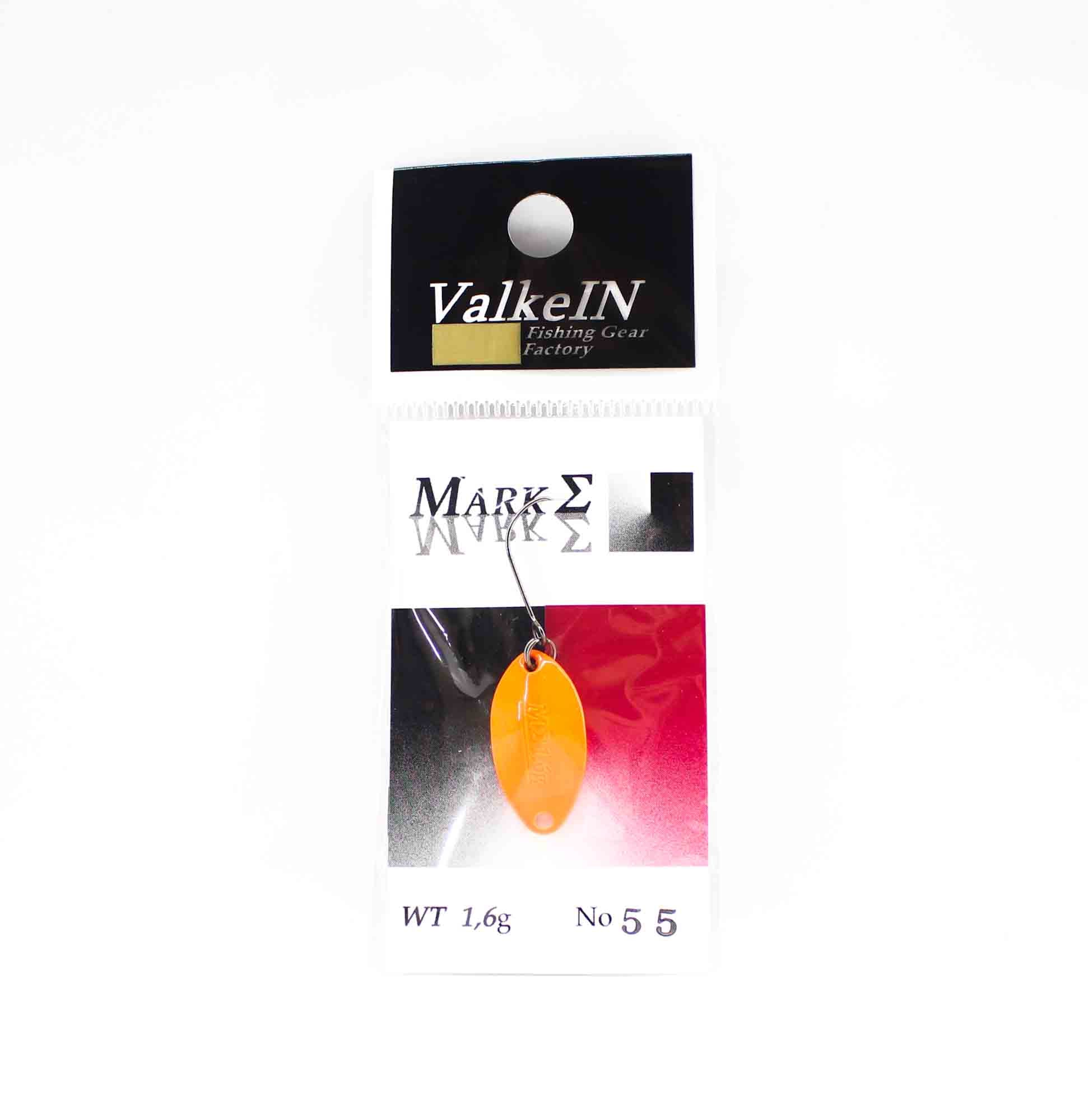 Valkein Spoon Mark Sigma 1.6 grams Sinking Lure No.55 (0607)