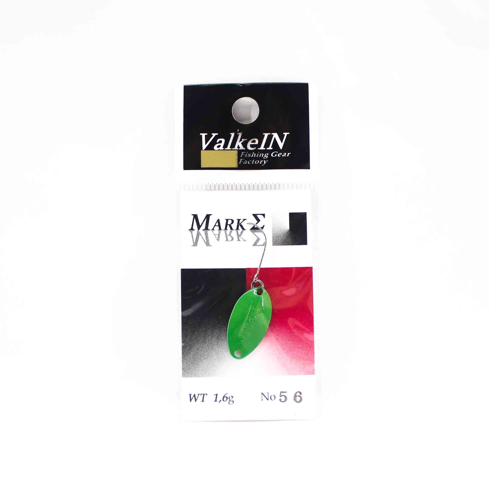 Valkein Spoon Mark Sigma 1.6 grams Sinking Lure No.56 (0614)