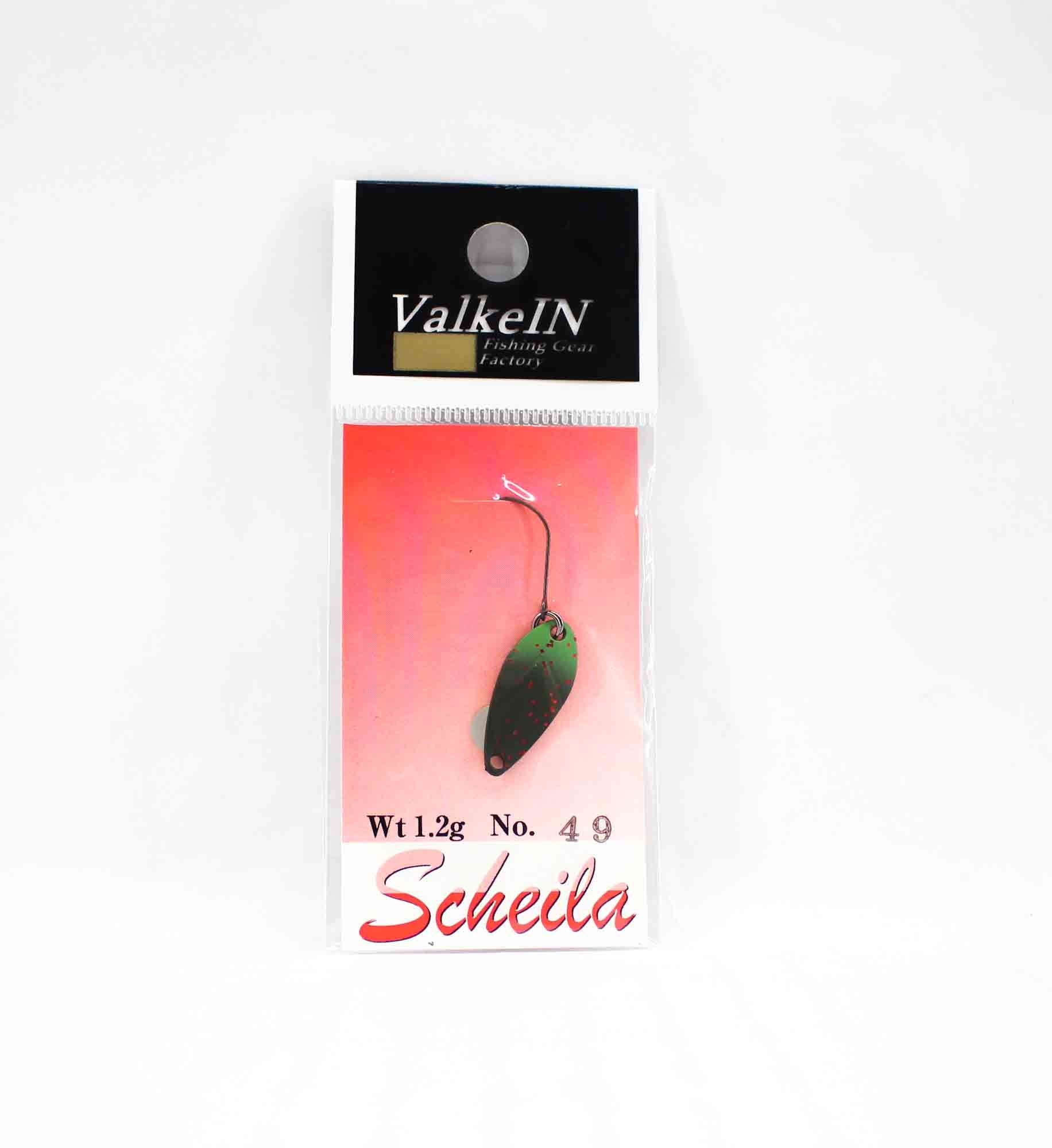 Valkein Spoon Scheila 1.2 grams Sinking Lure No.49 (0768)