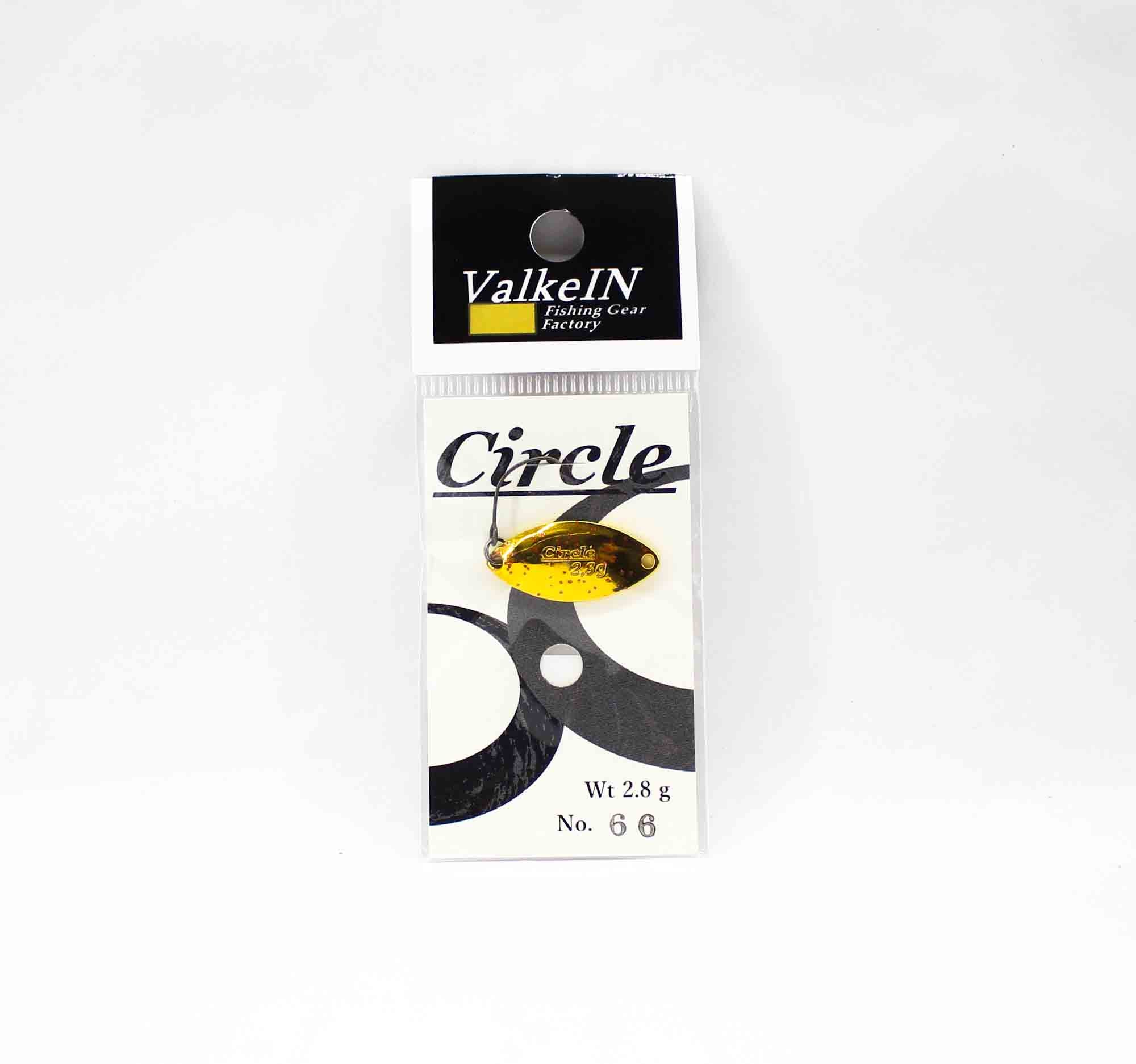 Valkein Spoon Circle 2.8 grams Sinking Lure No.66 (6592)