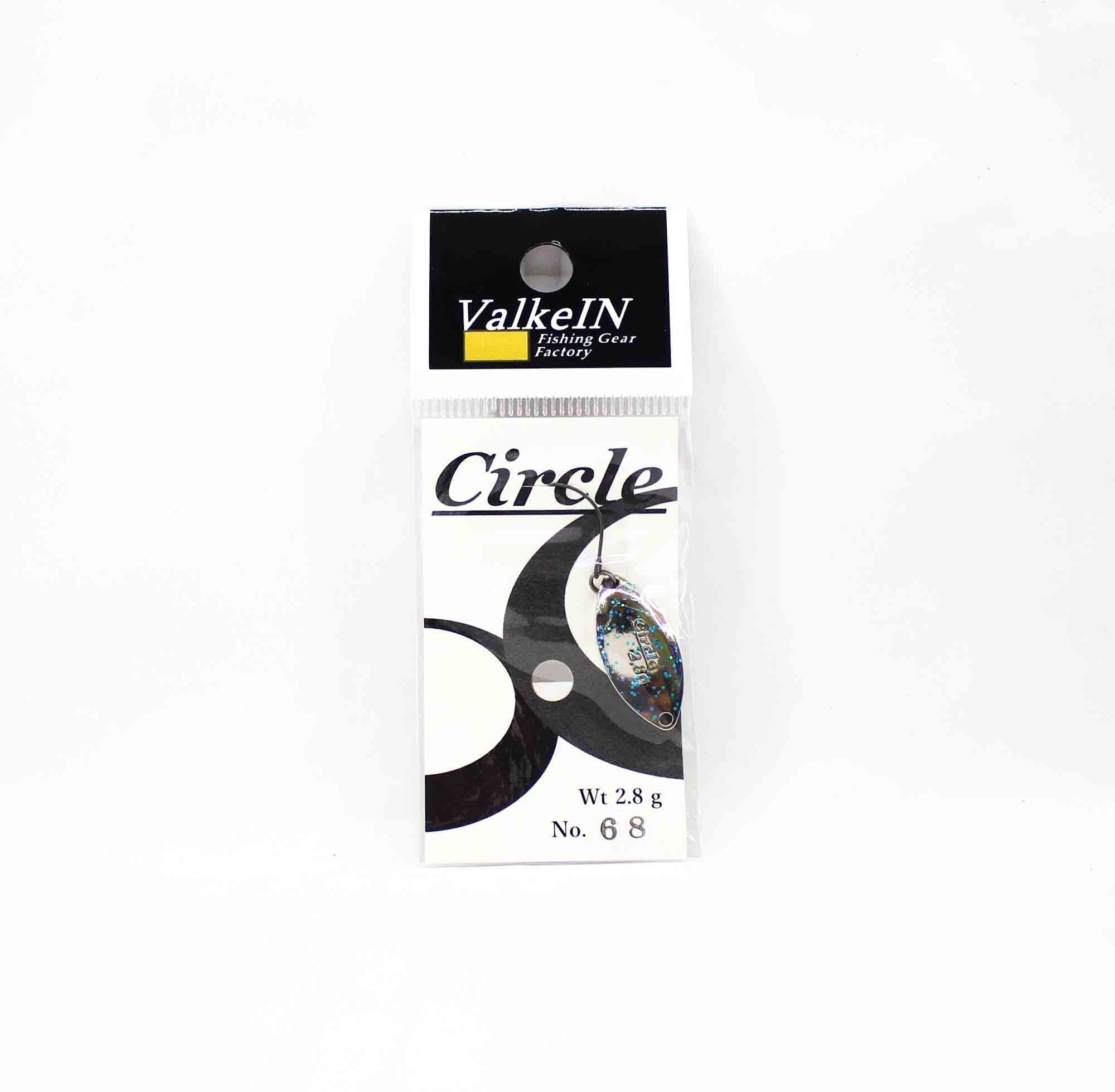 Valkein Spoon Circle 2.8 grams Sinking Lure No.68 (6615)