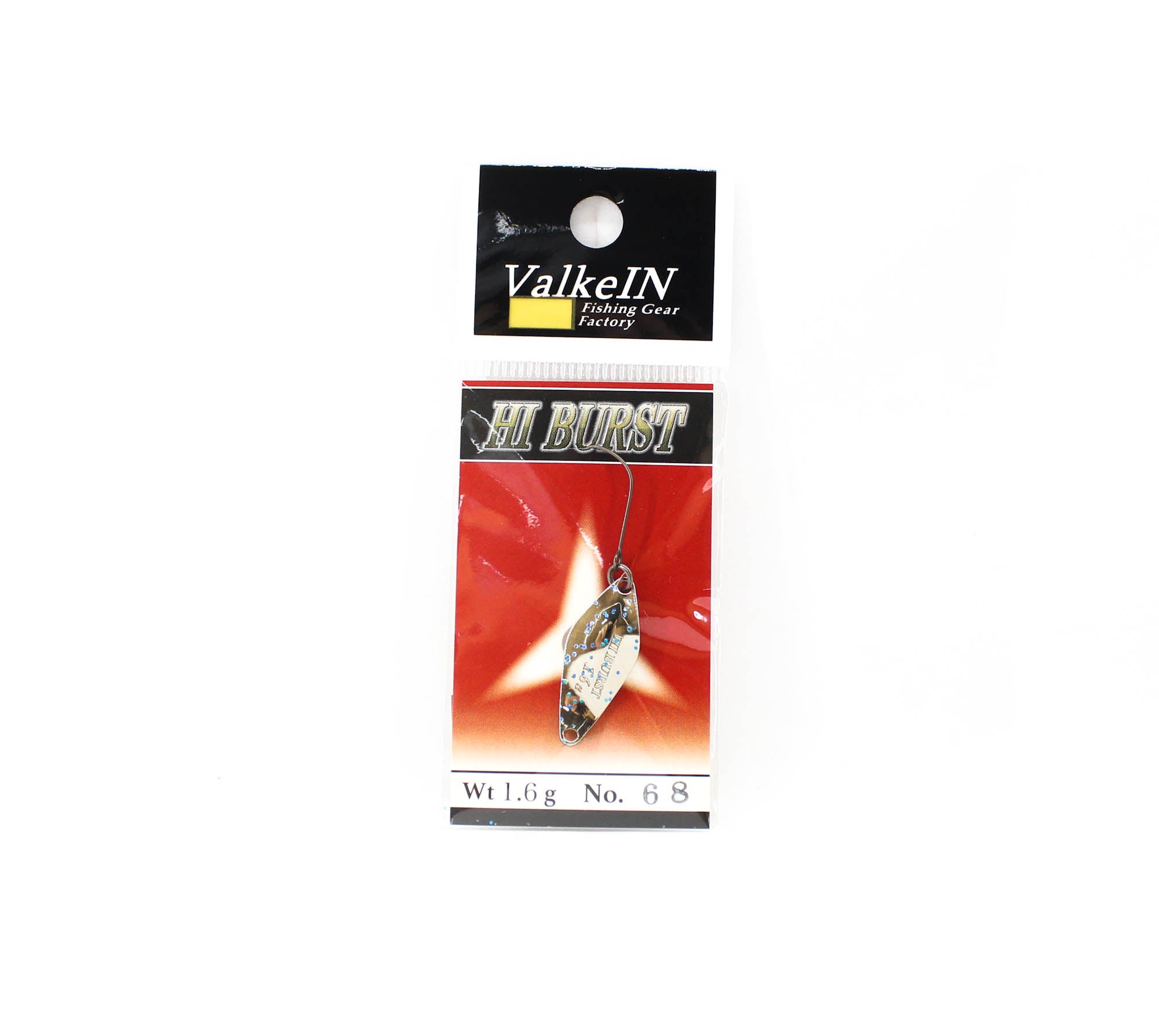 Valkein Spoon Hi Burst 1.6 grams Sinking Lure No.68 (6677)