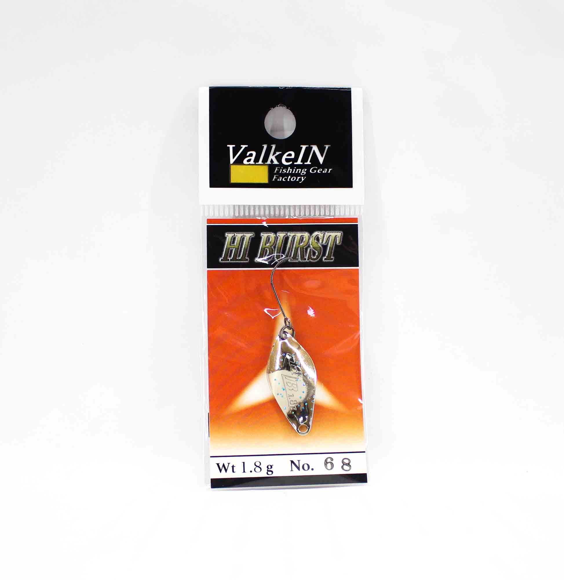 Valkein Spoon Hi Burst 1.8 grams Sinking Lure No.68 (6738)