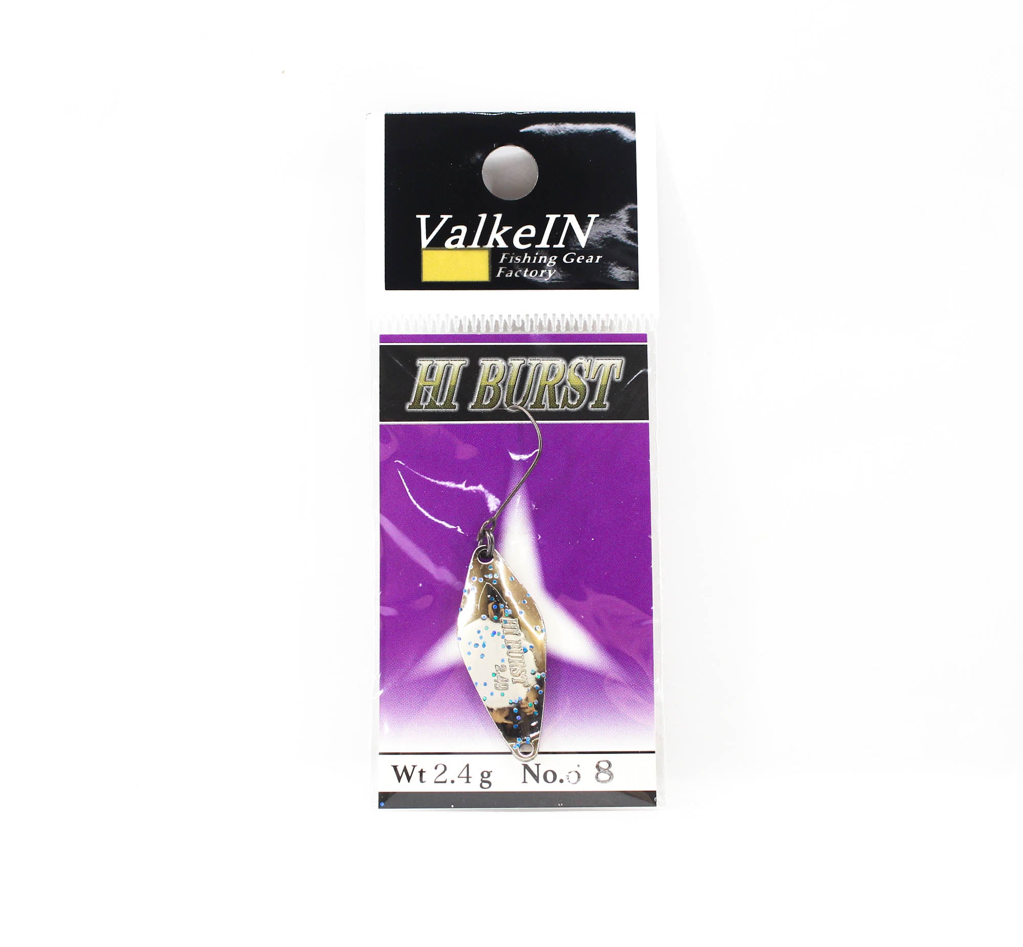 Valkein Spoon Hi Burst 2.4 grams Sinking Lure No.68 (6790)