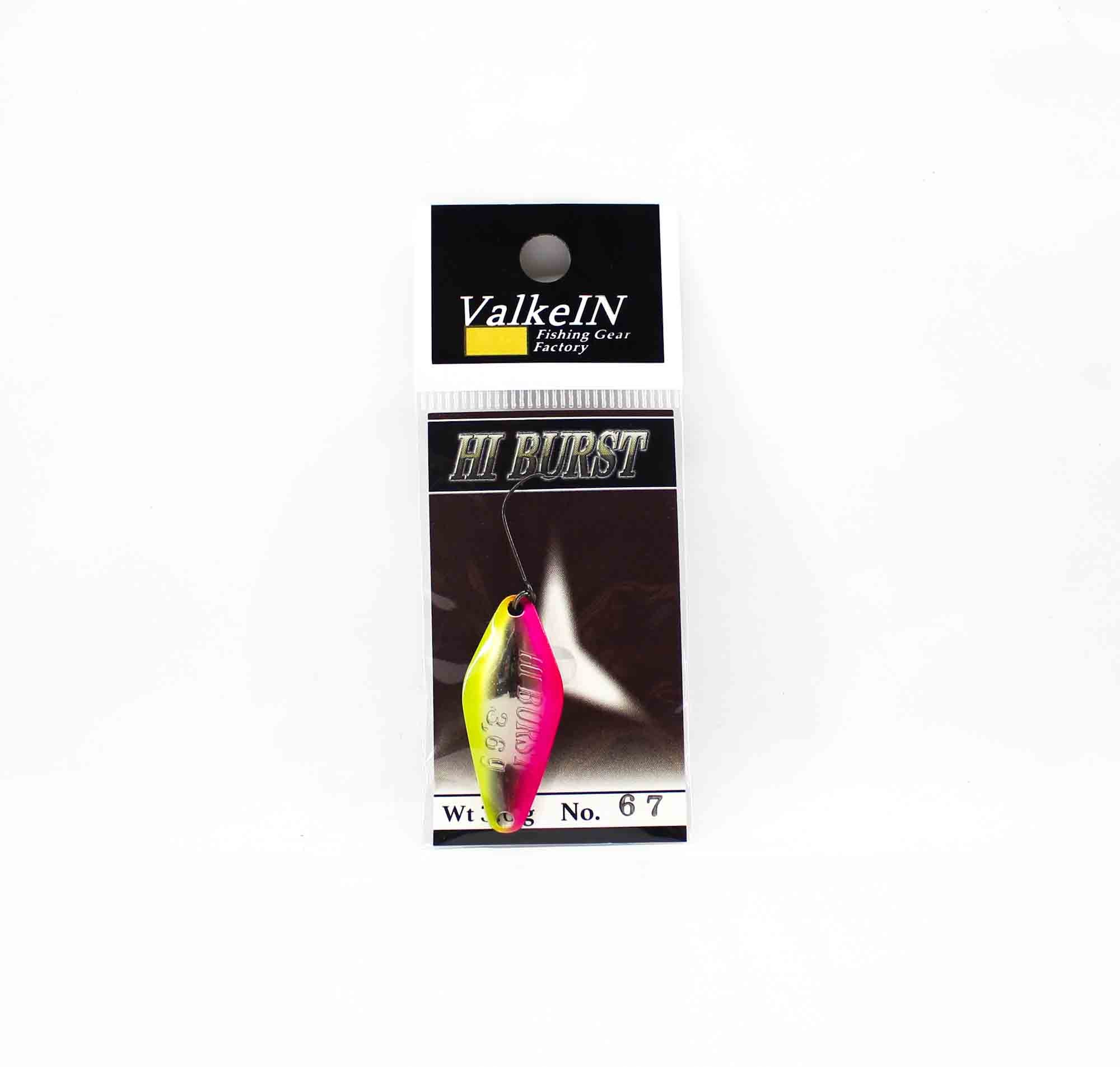 Valkein Spoon Hi Burst 3.6 grams Sinking Lure No.67 (6844)