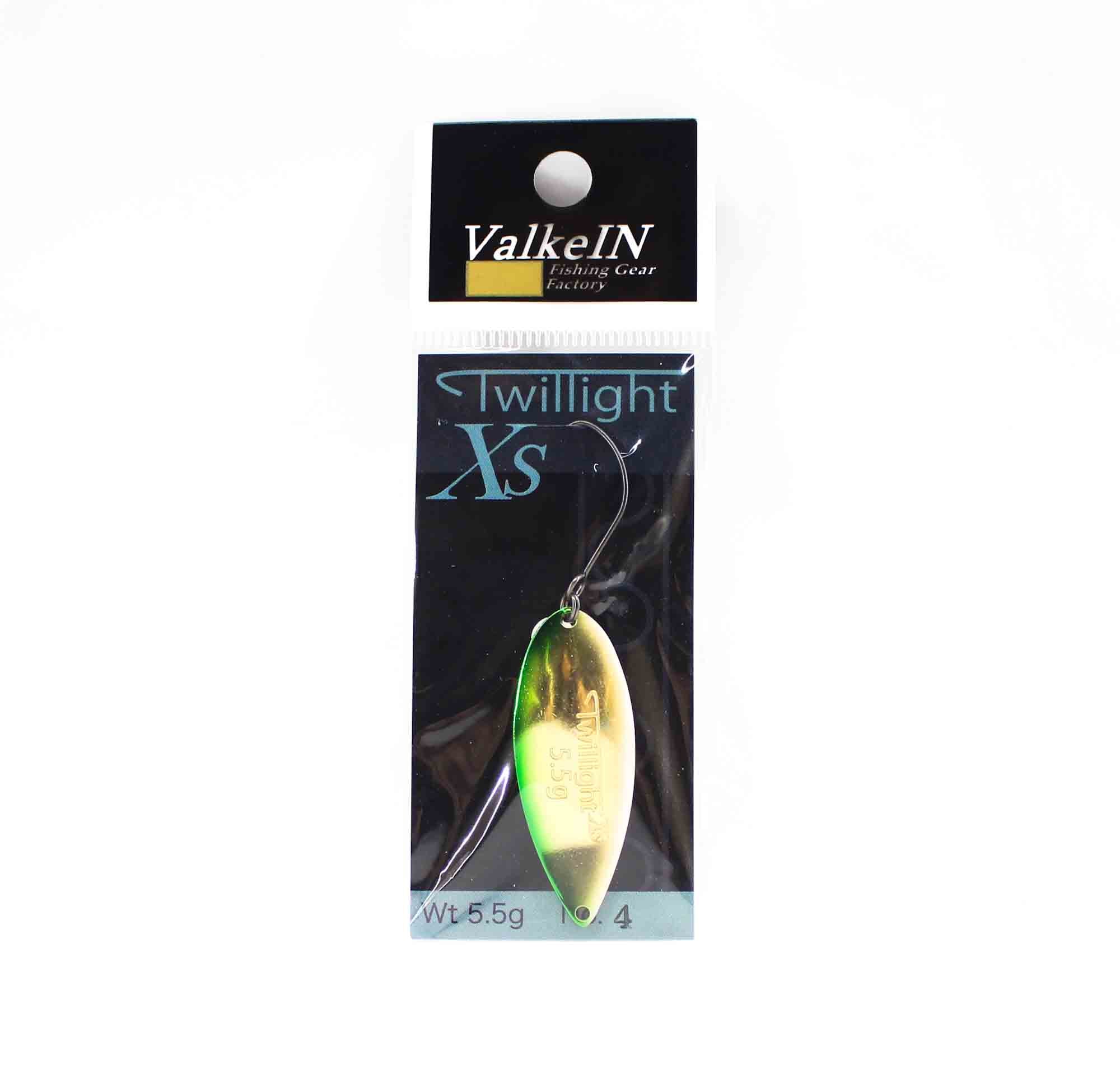 Valkein Spoon Twilight XS 5.5 grams Sinking Lure No.4 (8510)