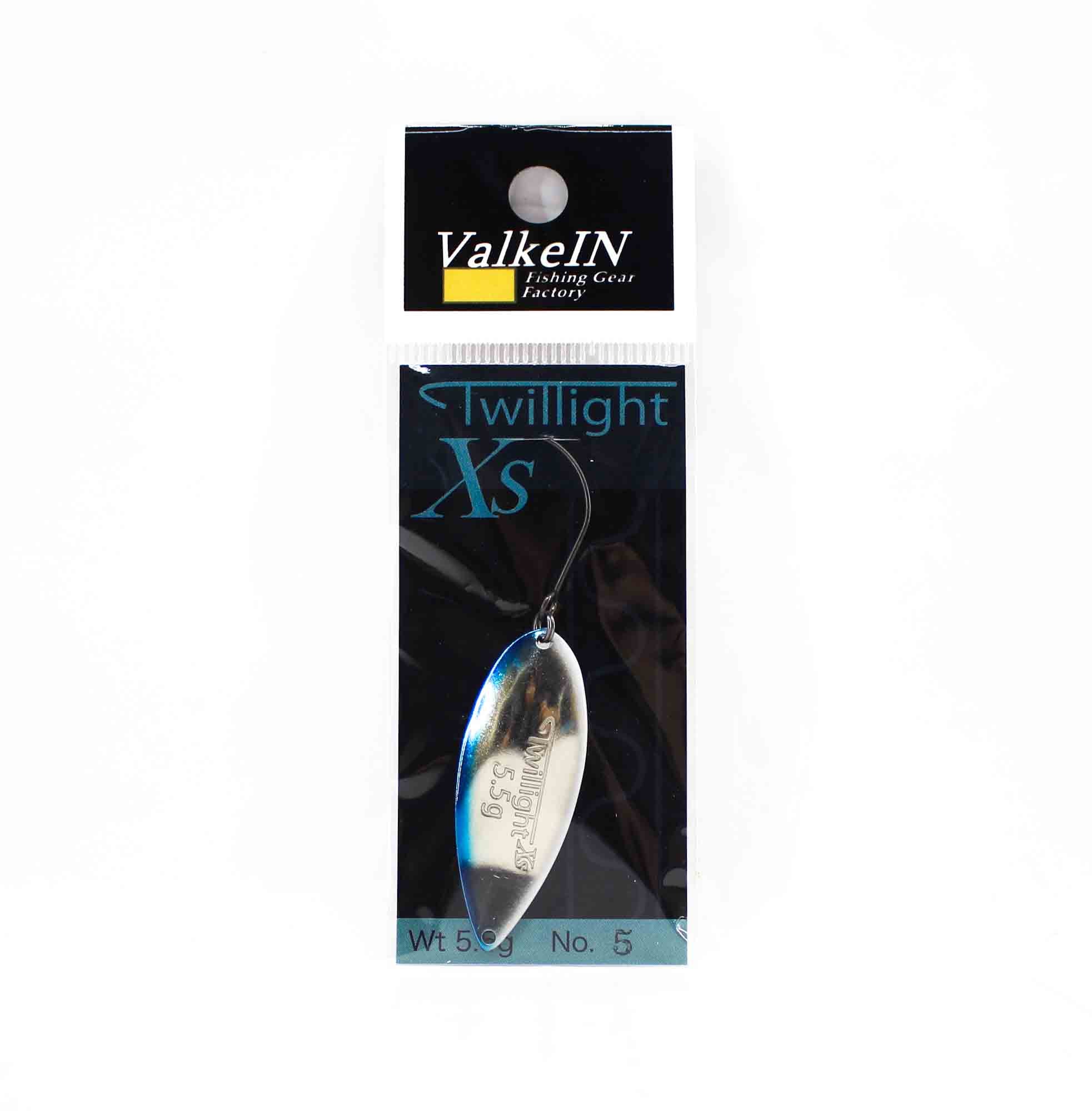 Valkein Spoon Twilight XS 5.5 grams Sinking Lure No.5 (8527)
