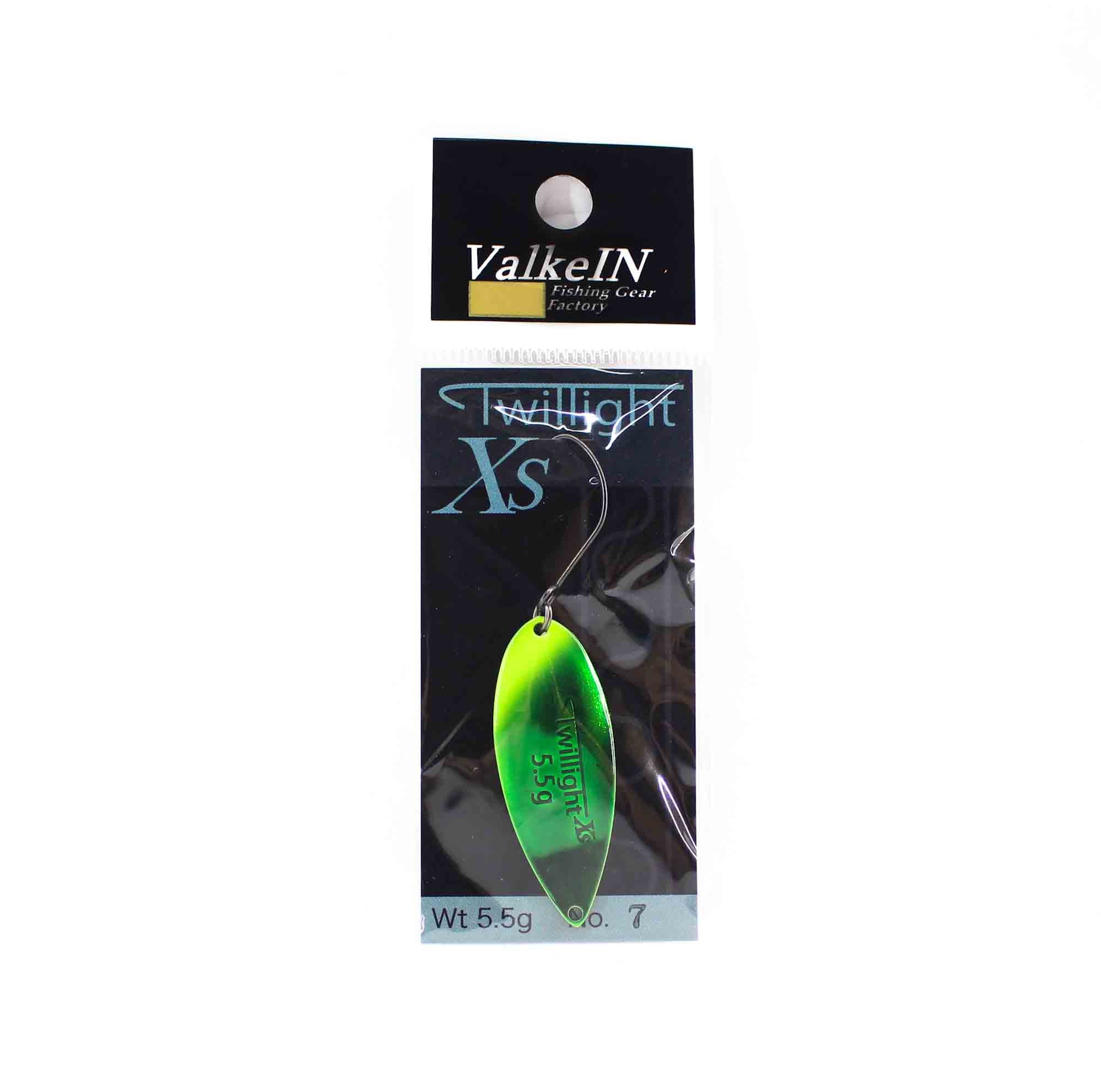 Valkein Spoon Twilight XS 5.5 grams Sinking Lure No.7 (8541)
