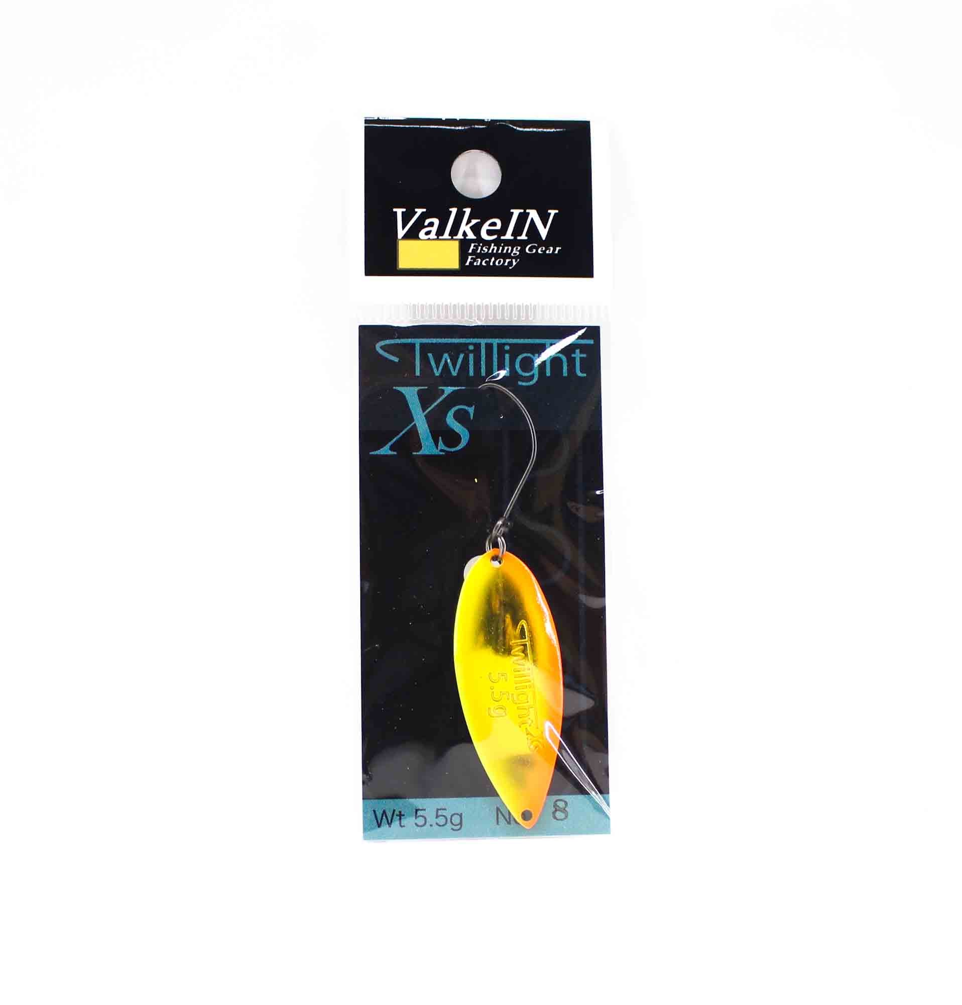 Valkein Spoon Twilight XS 5.5 grams Sinking Lure No.8 (8558)