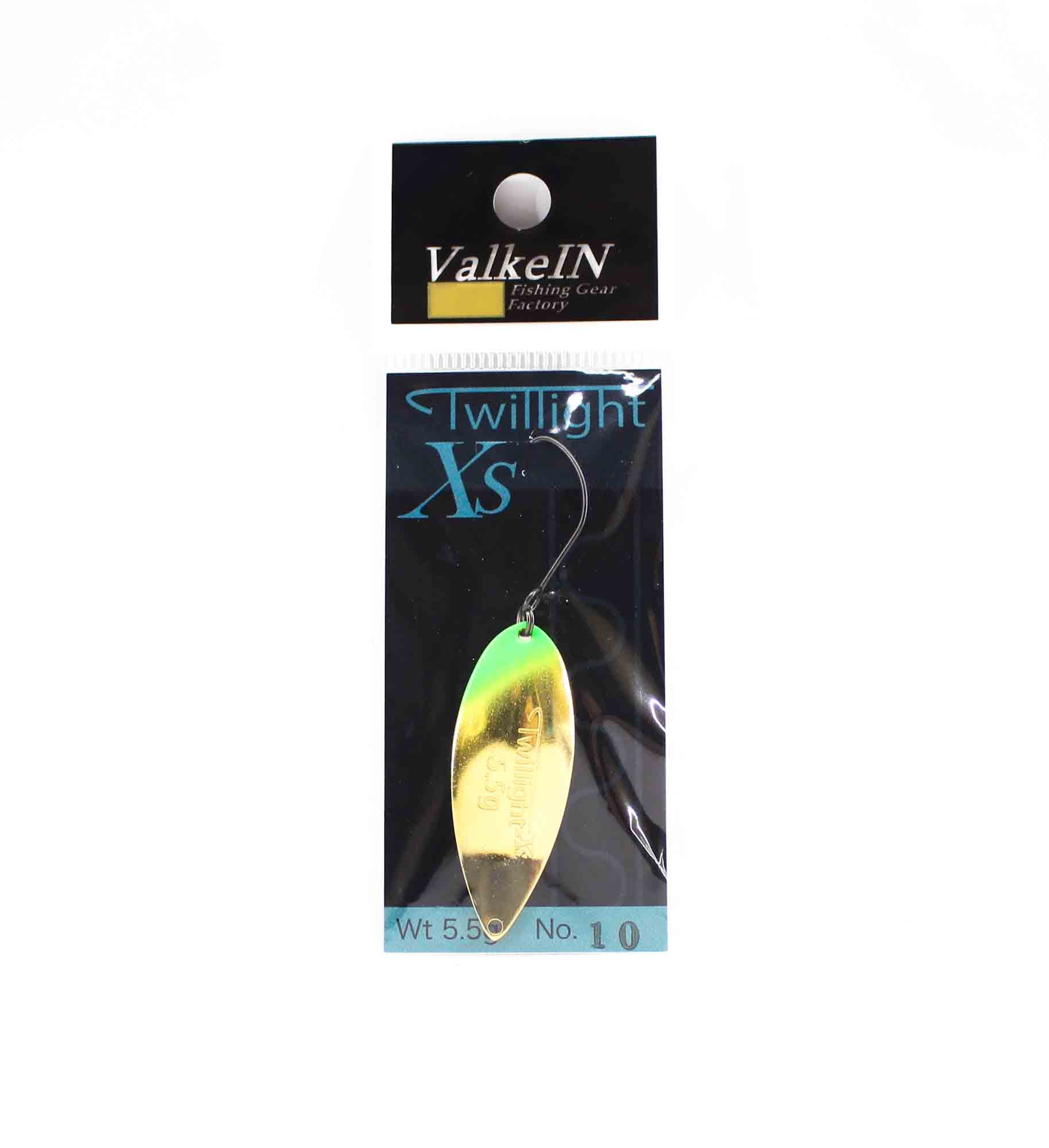 Valkein Spoon Twilight XS 5.5 grams Sinking Lure No.10 (8572)