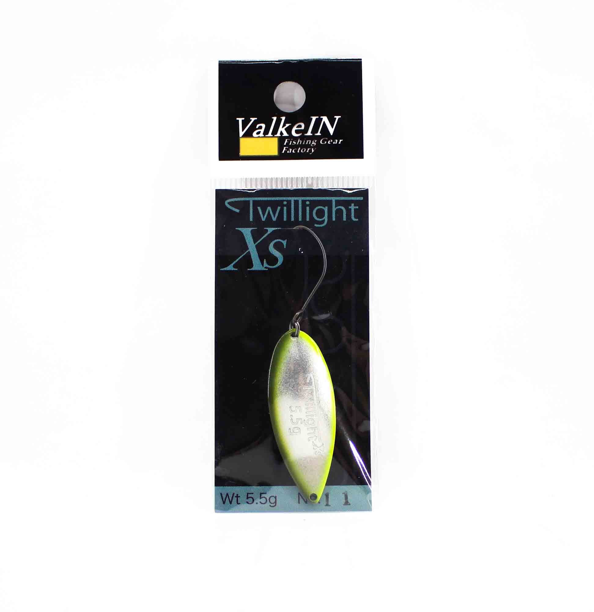 Valkein Spoon Twilight XS 5.5 grams Sinking Lure No.11 (8589)