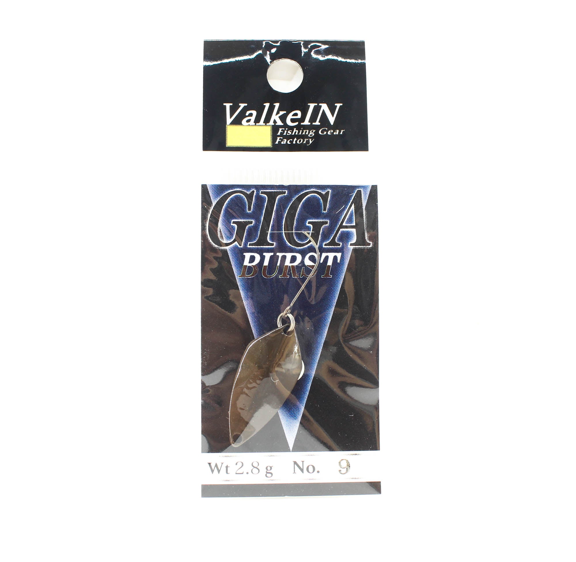 Valkein Spoon Giga Burst 2.8 grams Sinking Lure No.9 (0161)