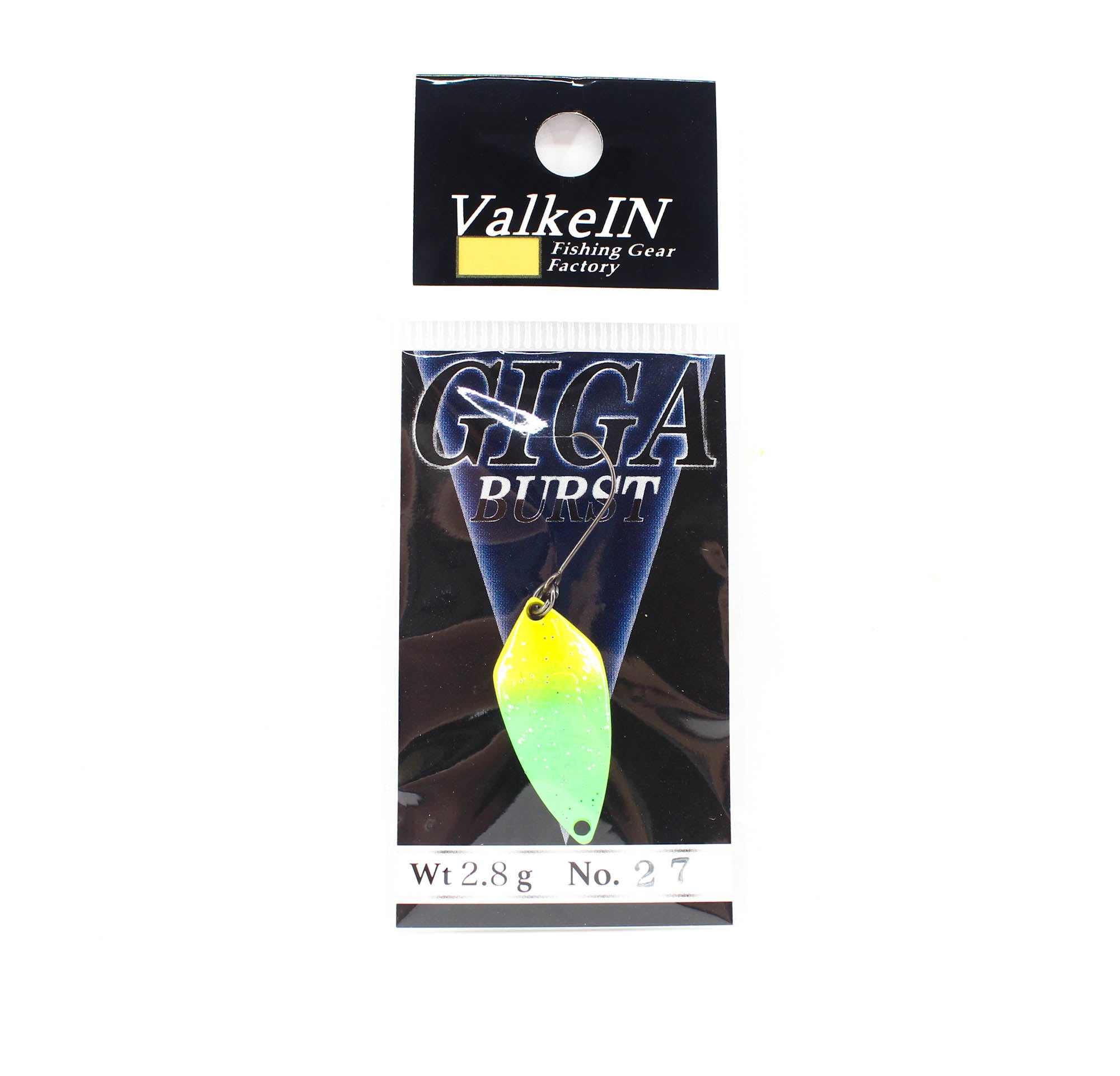 Valkein Spoon Giga Burst 2.8 grams Sinking Lure No.27 (0239)