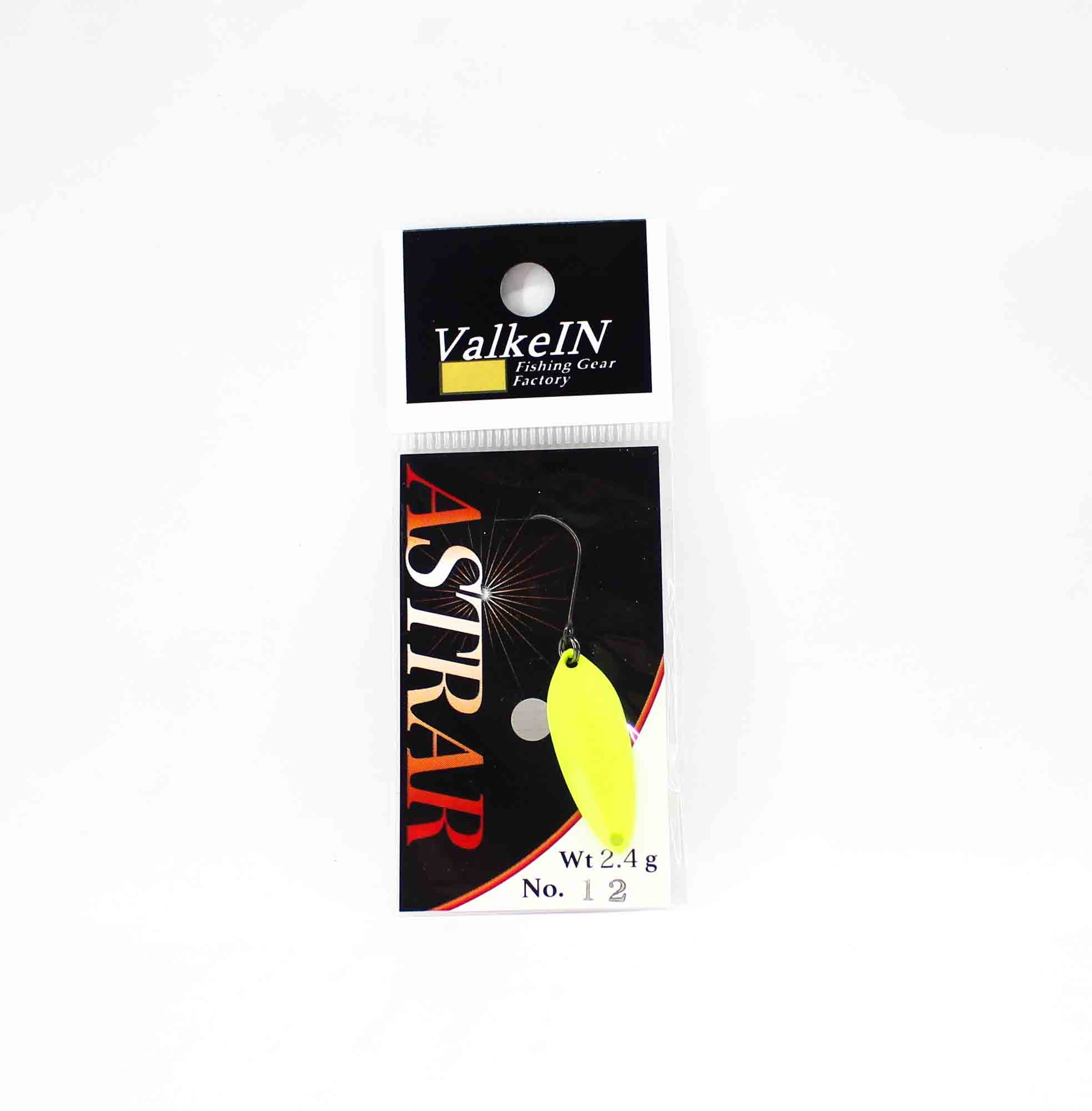 Valkein Spoon Astrar 2.4 grams Sinking Lure No.12 (0321)