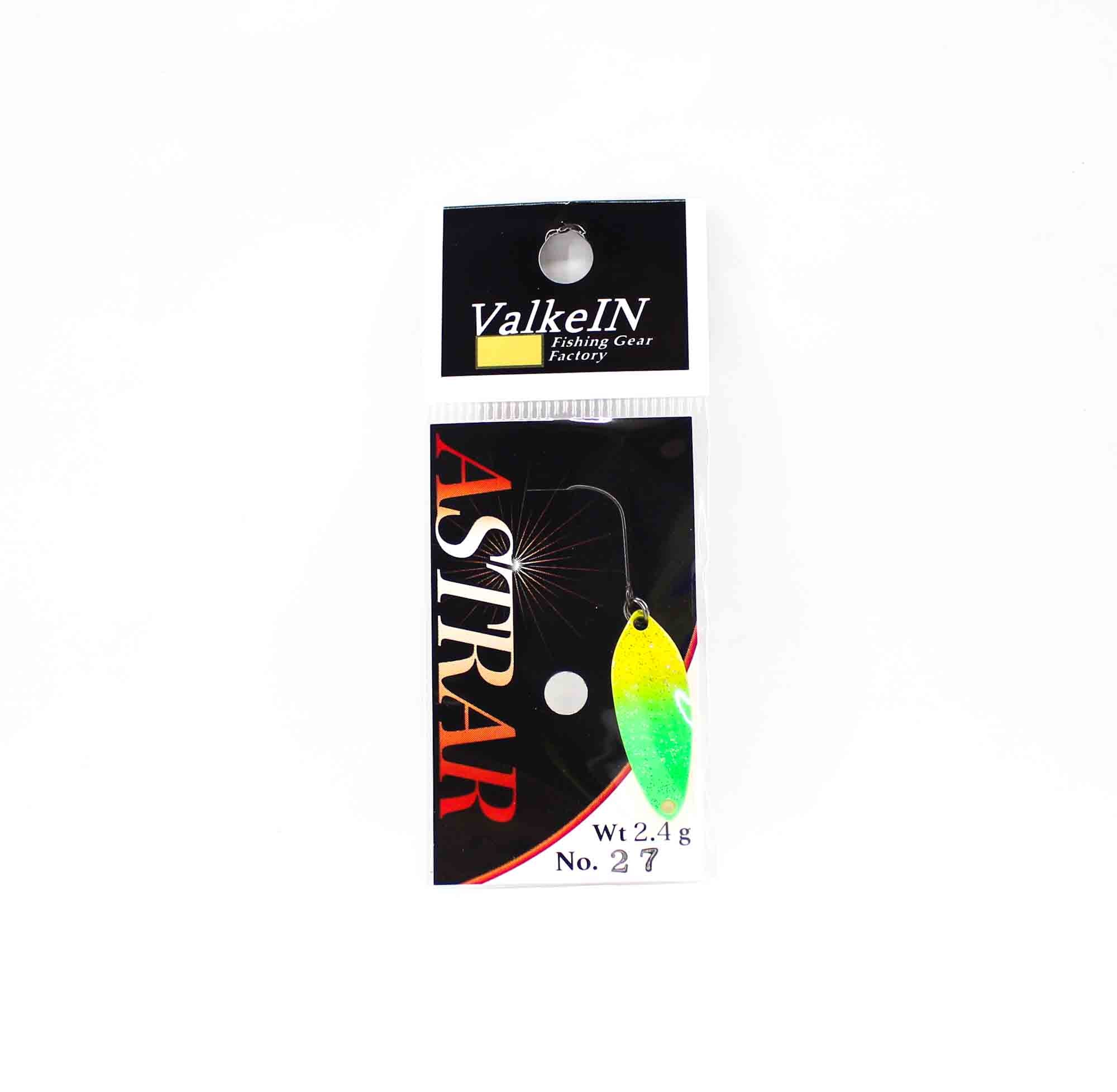 Valkein Spoon Astrar 2.4 grams Sinking Lure No.27 (0383)