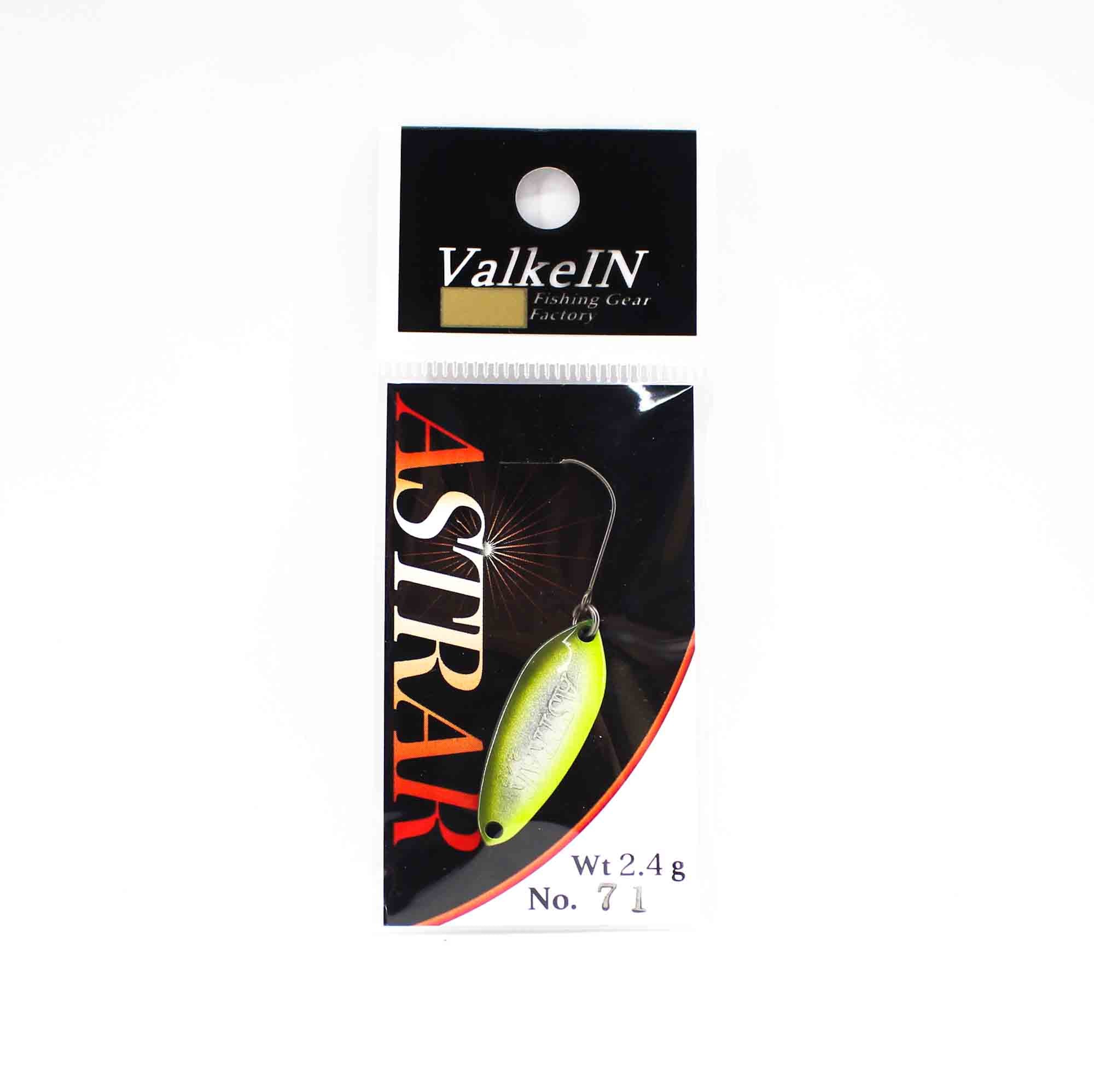 Valkein Spoon Astrar 2.4 grams Sinking Lure No.71 (0437)