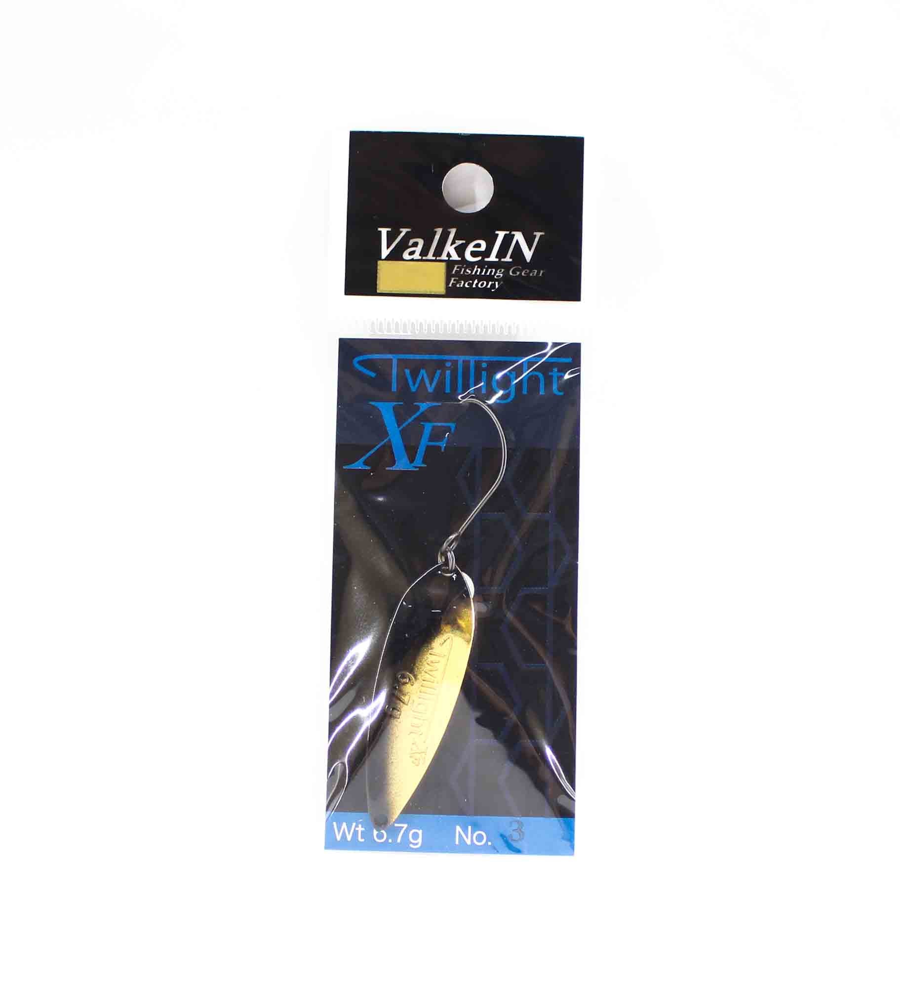 Valkein Spoon Twilight XF 6.7 grams Sinking Lure No.3 (8617)