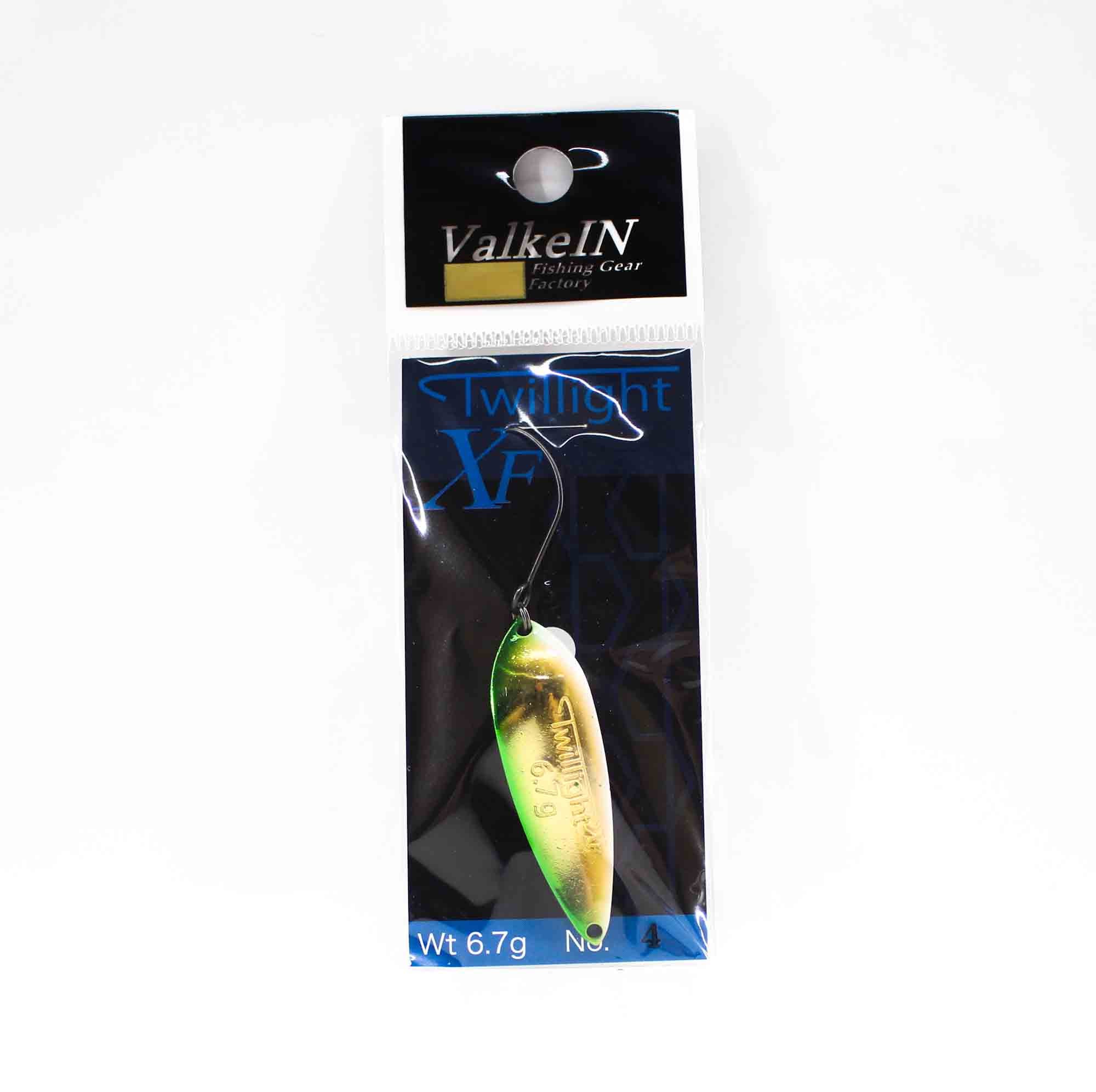 Valkein Spoon Twilight XF 6.7 grams Sinking Lure No.4 (8624)