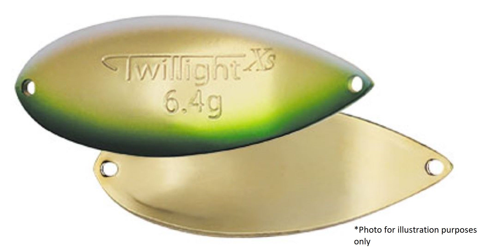 Valkein Spoon Twilight XF 6.7 grams Sinking Lure No.4 (8624)