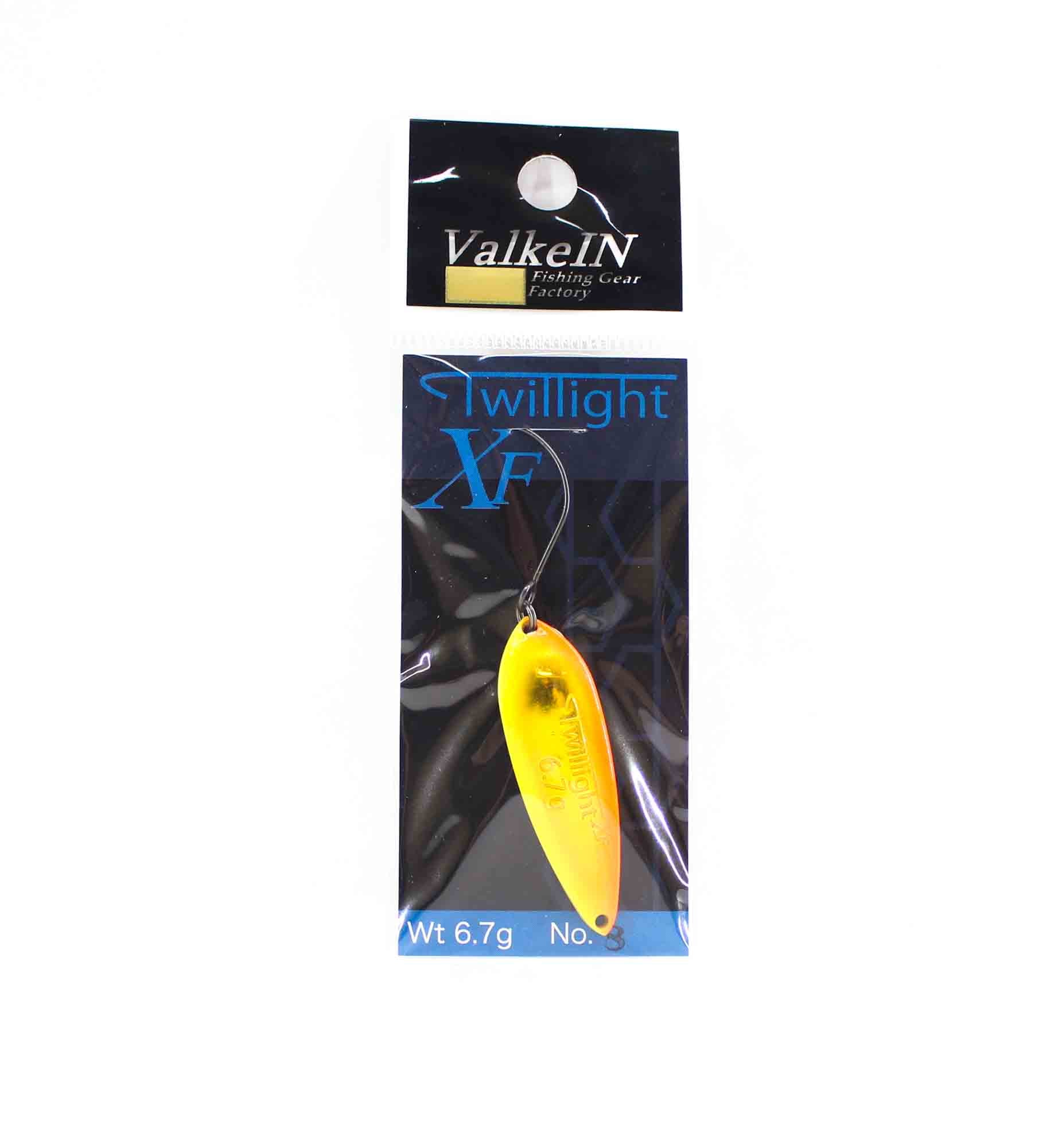 Valkein Spoon Twilight XF 6.7 grams Sinking Lure No.8 (8662)