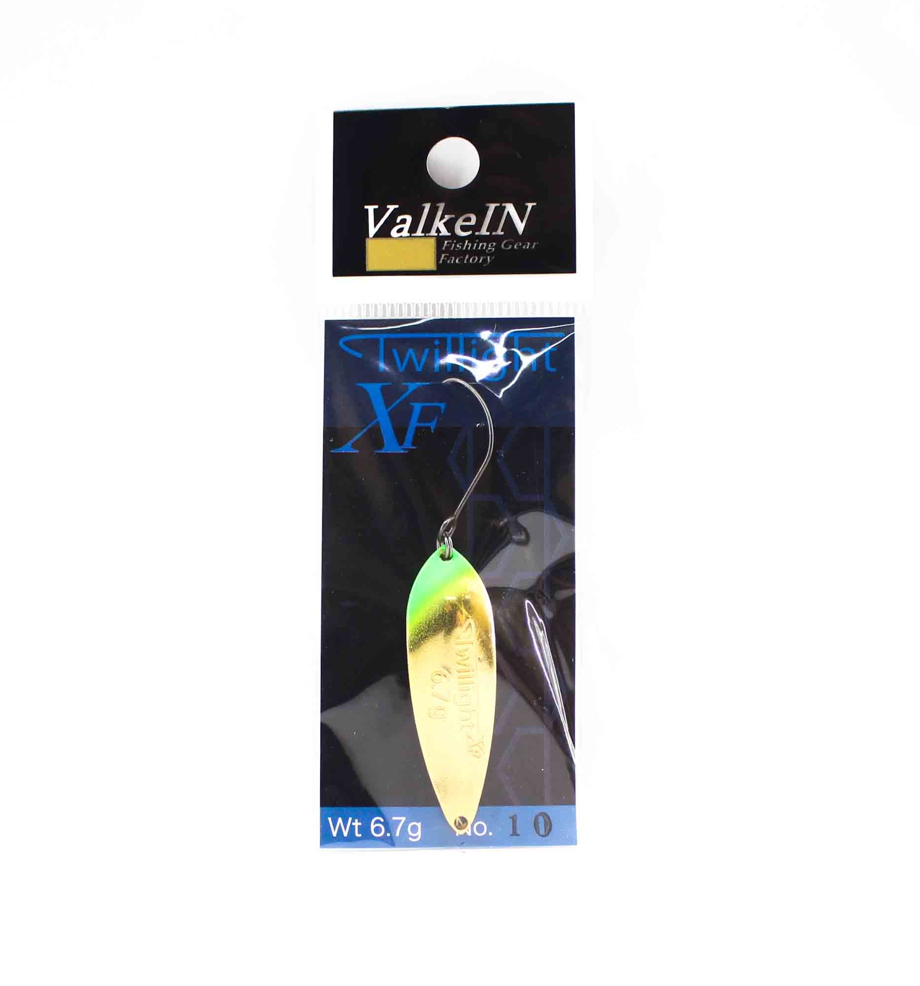 Valkein Spoon Twilight XF 6.7 grams Sinking Lure No.10 (8686)