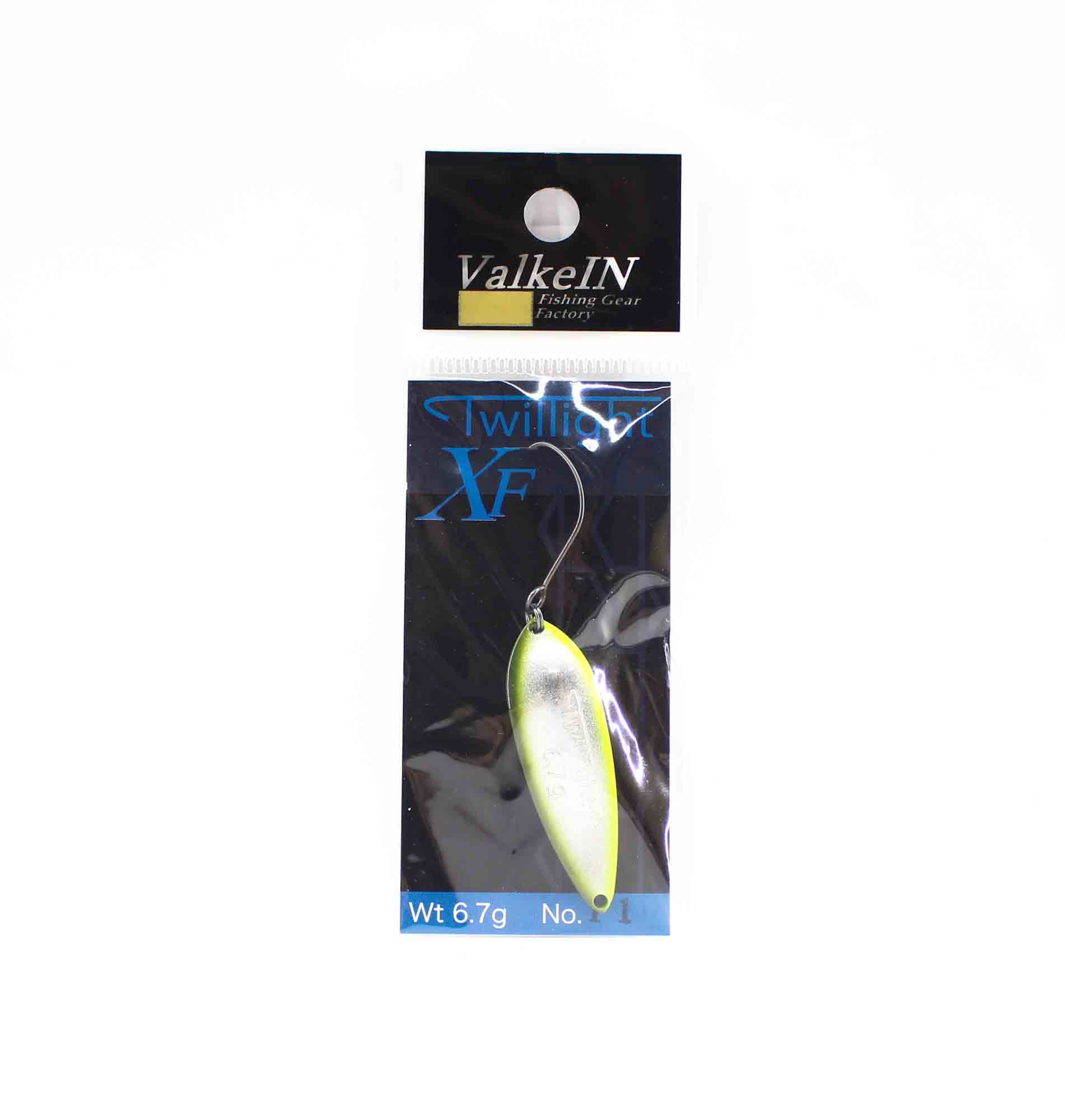 Valkein Spoon Twilight XF 6.7 grams Sinking Lure No.11 (8693)