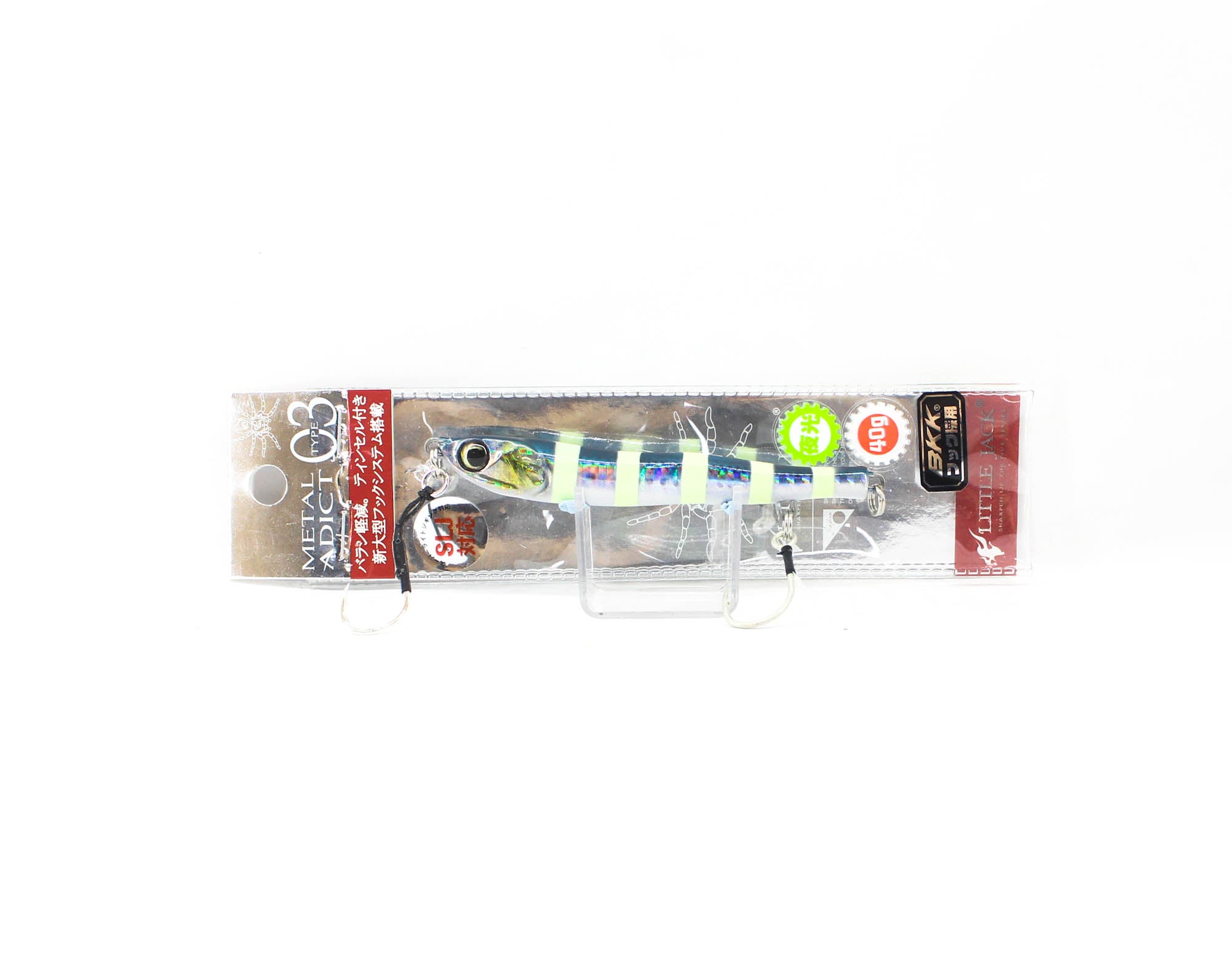 Little Jack Metal Jig Metal Adict 03 90mm 40 grams 08 (5890)
