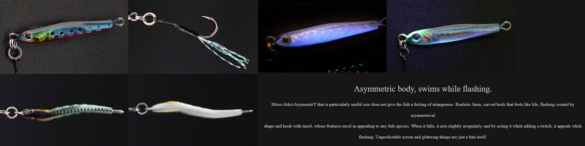 Little Jack Metal Jig Micro Adict Asymmetry 35mm 3 grams 04 (6538)