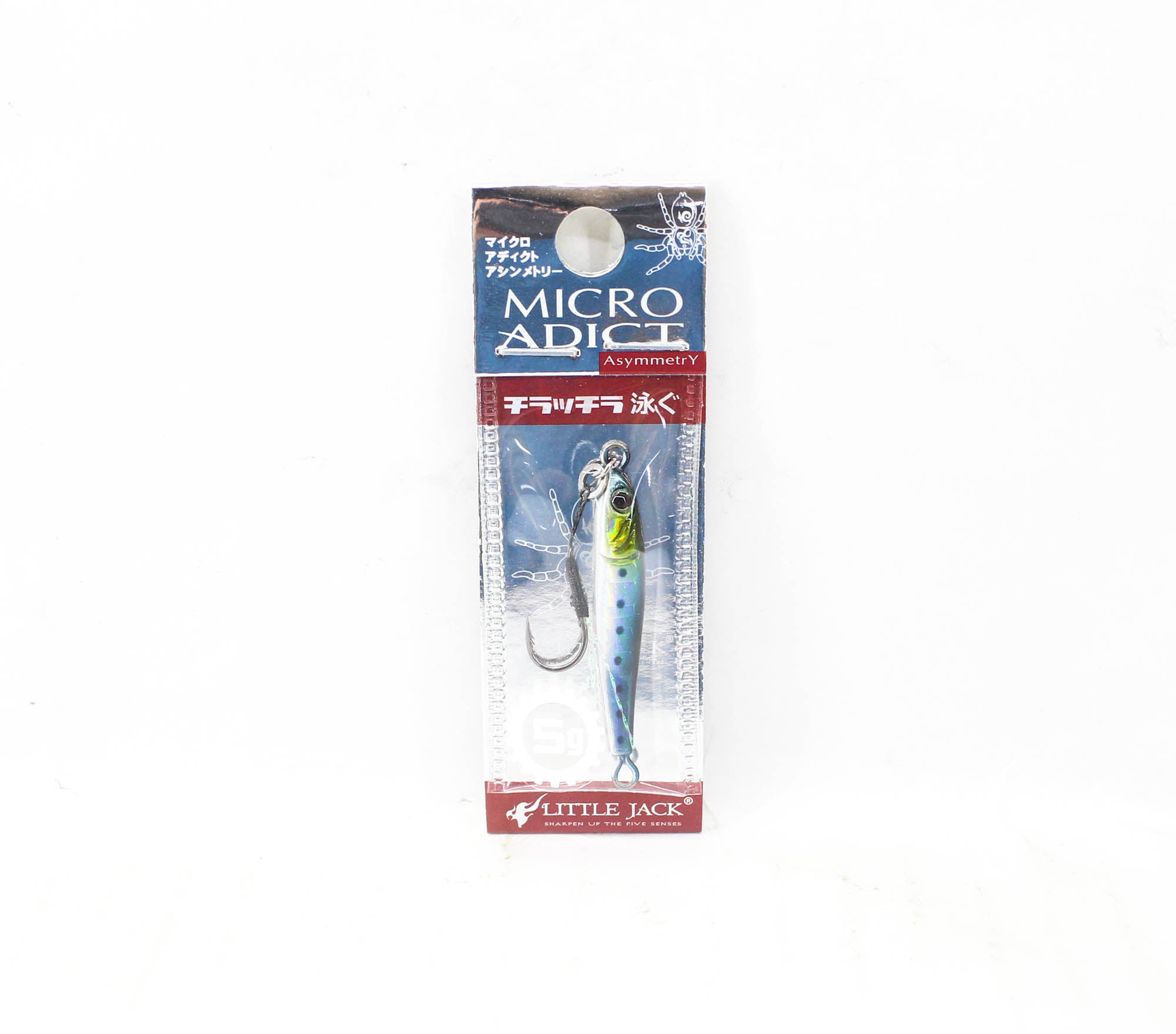 Little Jack Metal Jig Micro Adict Asymmetry 41mm 5 grams 01 (6569)