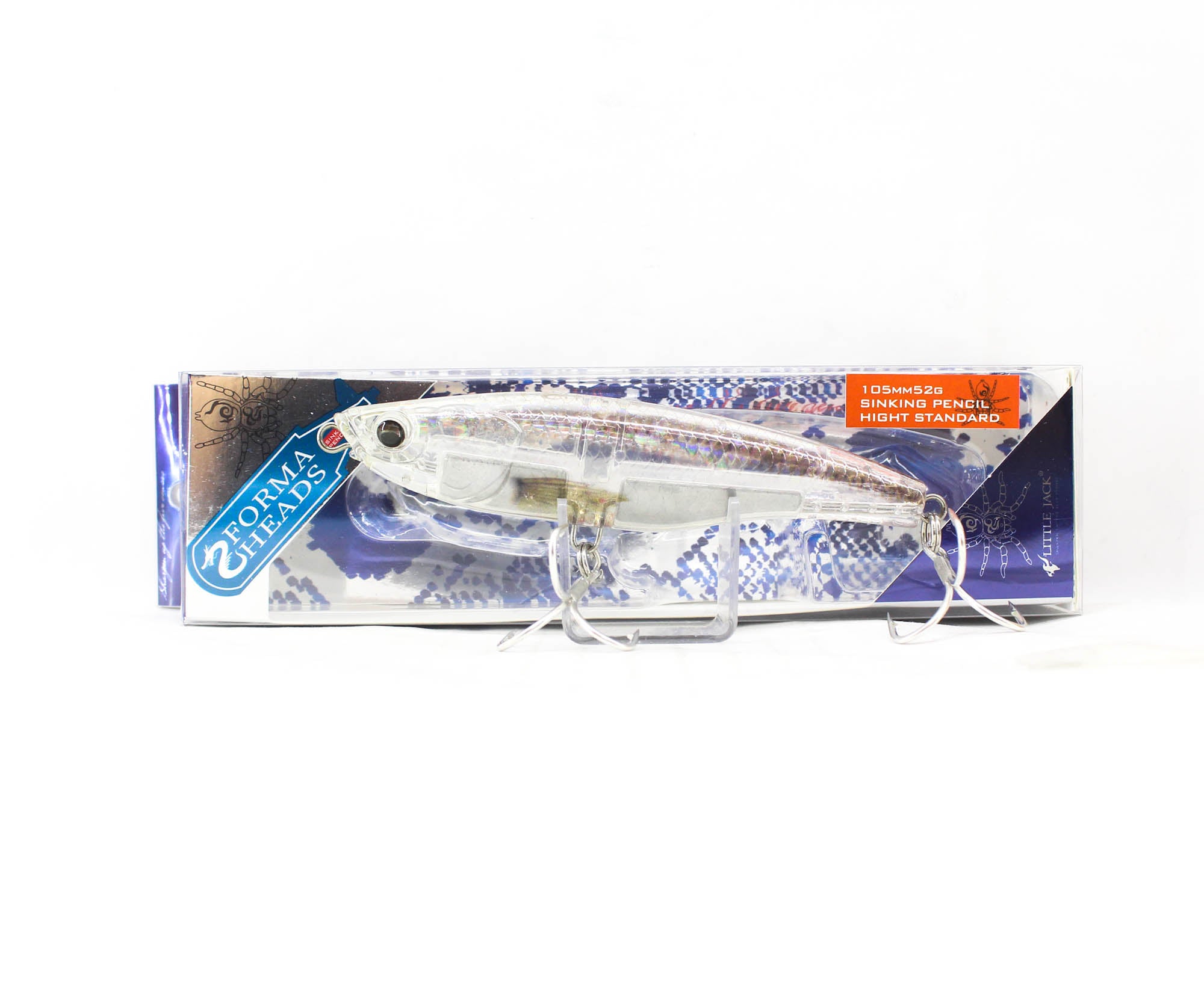 Little Jack Forma Heads 105mm 52 grams Pencil Sinking Lure 08 (7238)