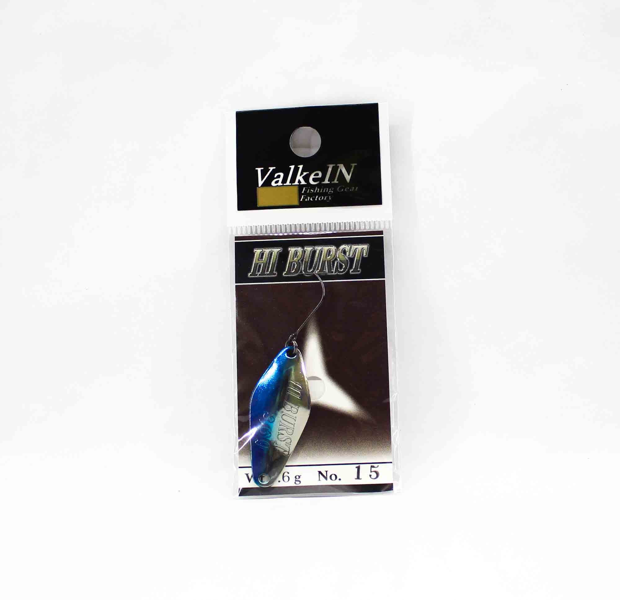 Valkein Spoon Hi Burst 3.6 grams Sinking Lure No.15 (1021)