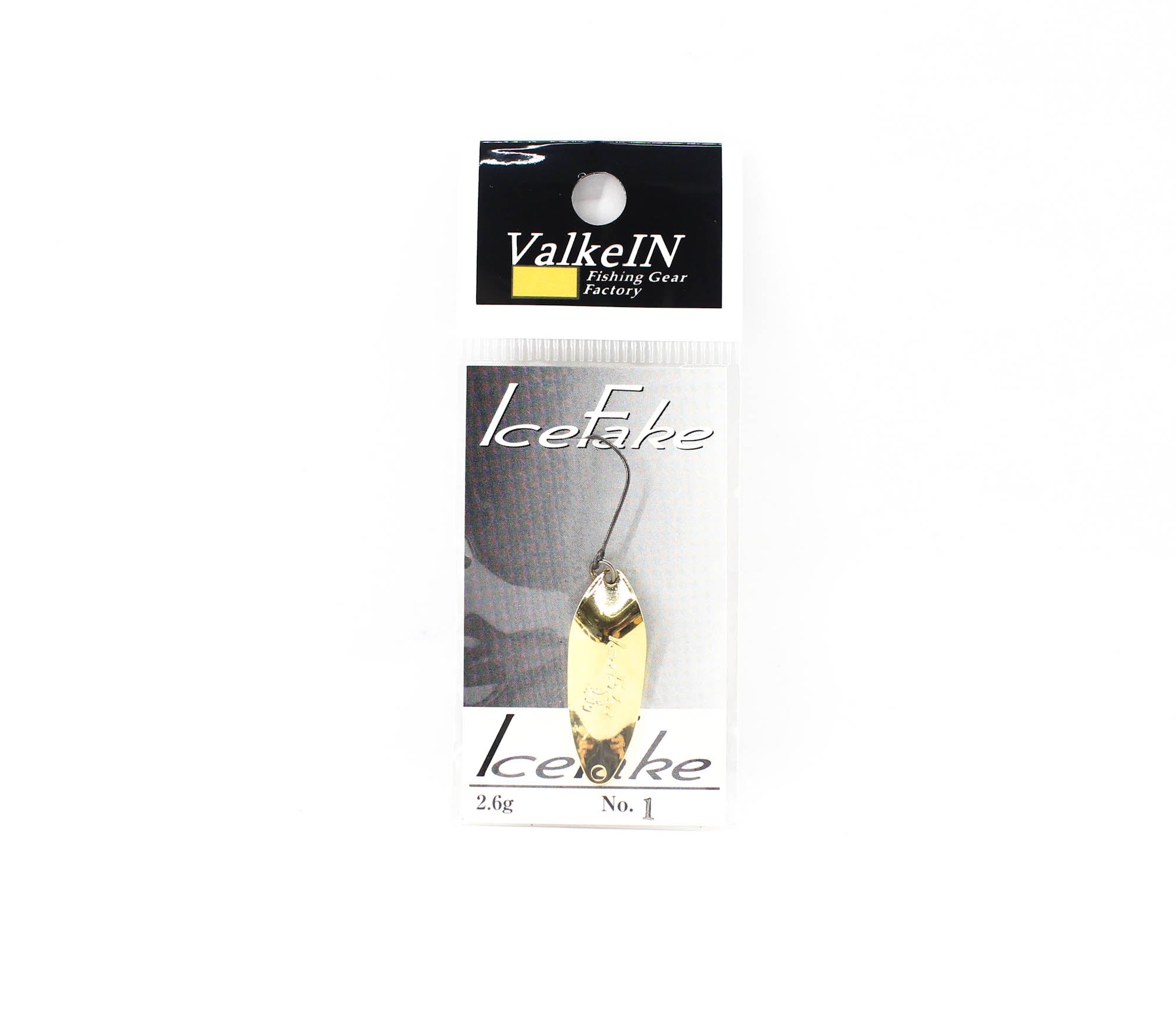 Valkein Spoon Ice Fake 2.6 grams Sinking Lure No.1 (5609)