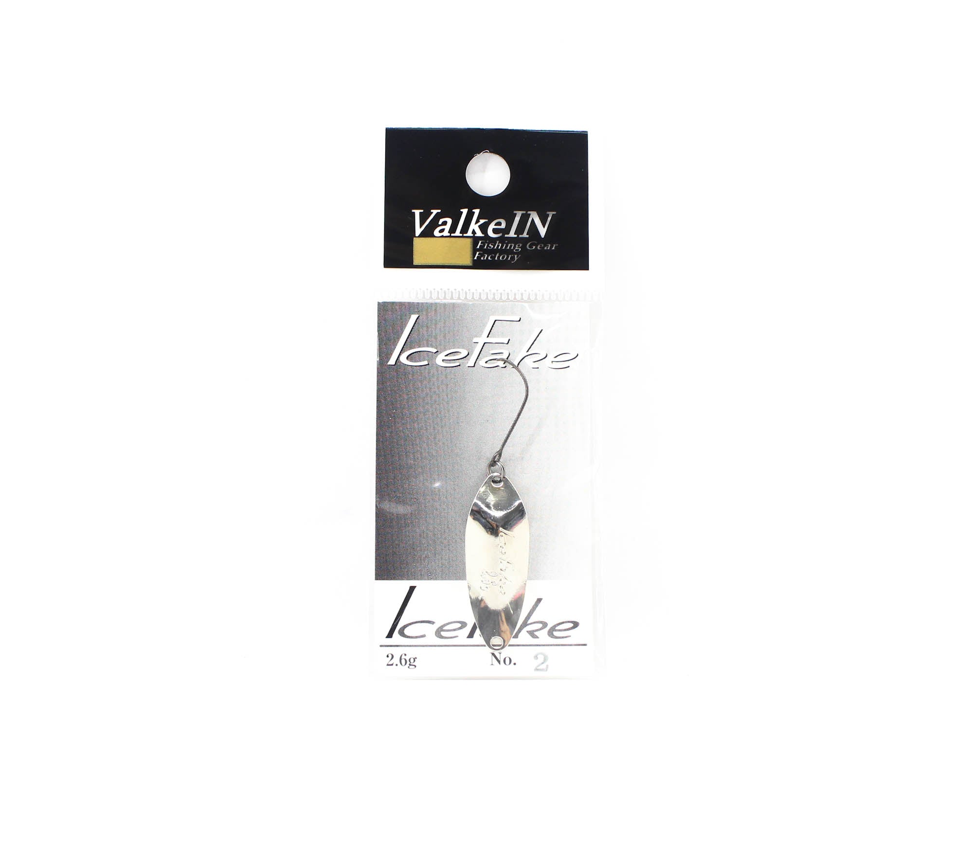 Valkein Spoon Ice Fake 2.6 grams Sinking Lure No.2 (5616)