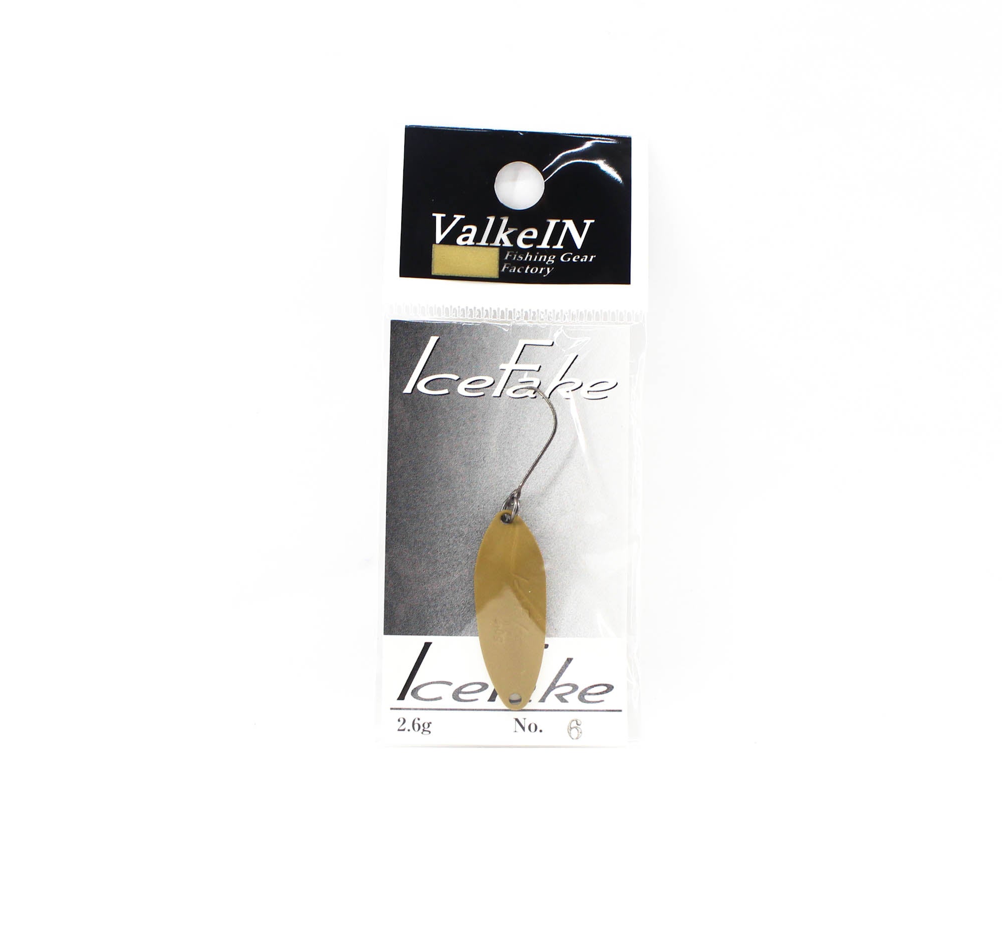 Valkein Spoon Ice Fake 2.6 grams Sinking Lure No.6 (5654)