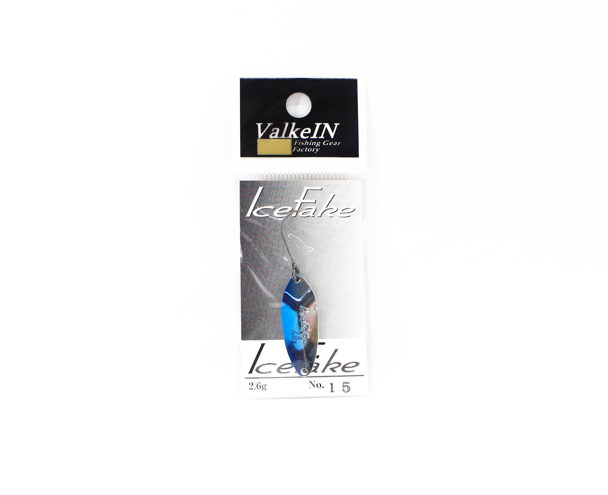 Valkein Spoon Ice Fake 2.6 grams Sinking Lure No.15 (5746)