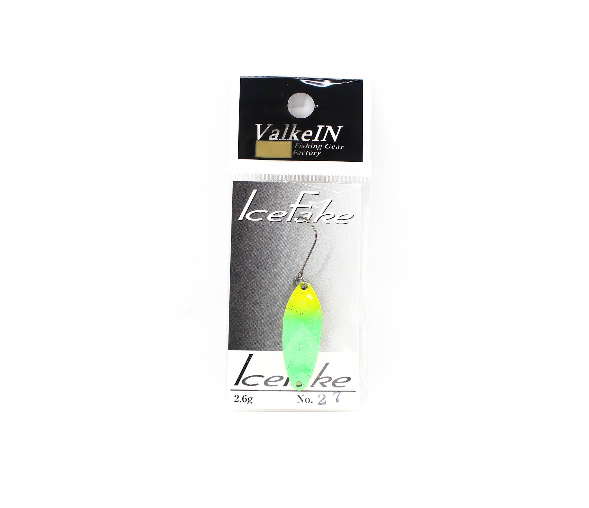 Valkein Spoon Ice Fake 2.6 grams Sinking Lure No.27 (5821)