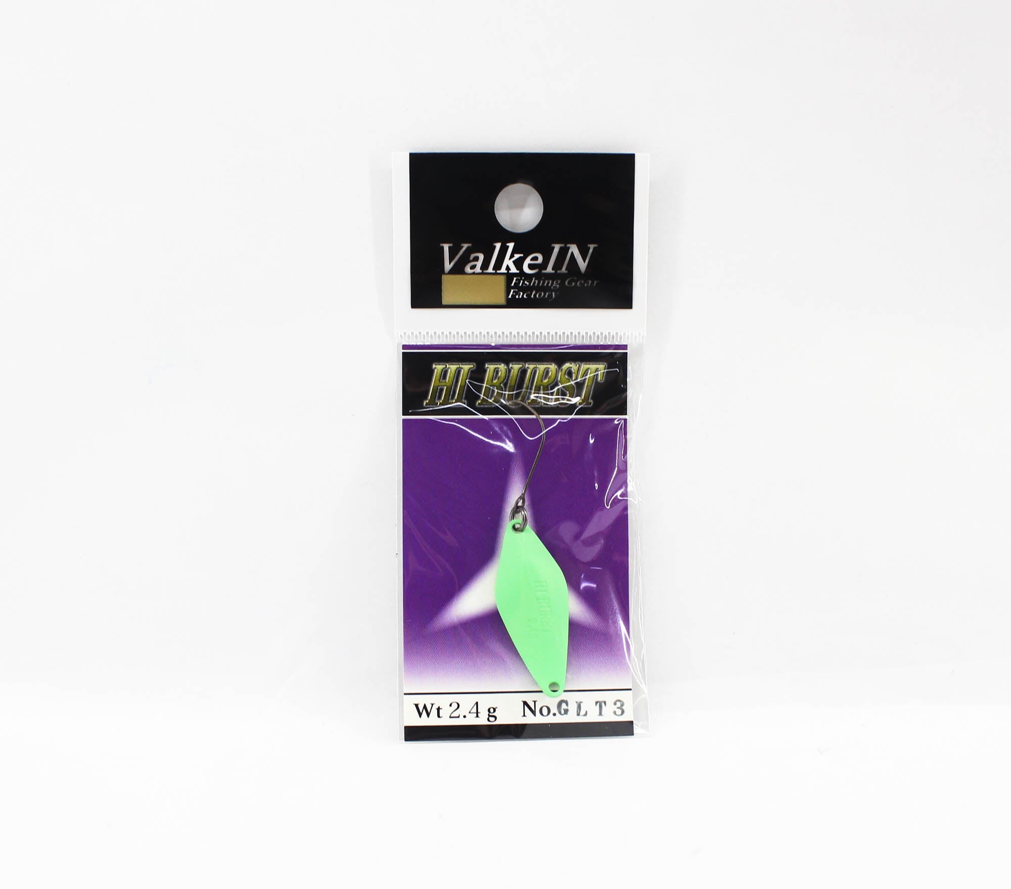 Valkein Spoon Hi Burst 2.4 grams Sinking Lure GLT3 (0511)