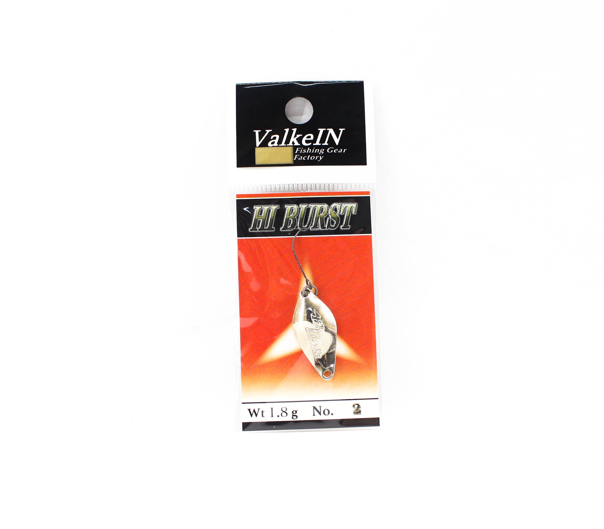 Valkein Spoon Hi Burst 1.8 grams Sinking Lure No.2 (1655)