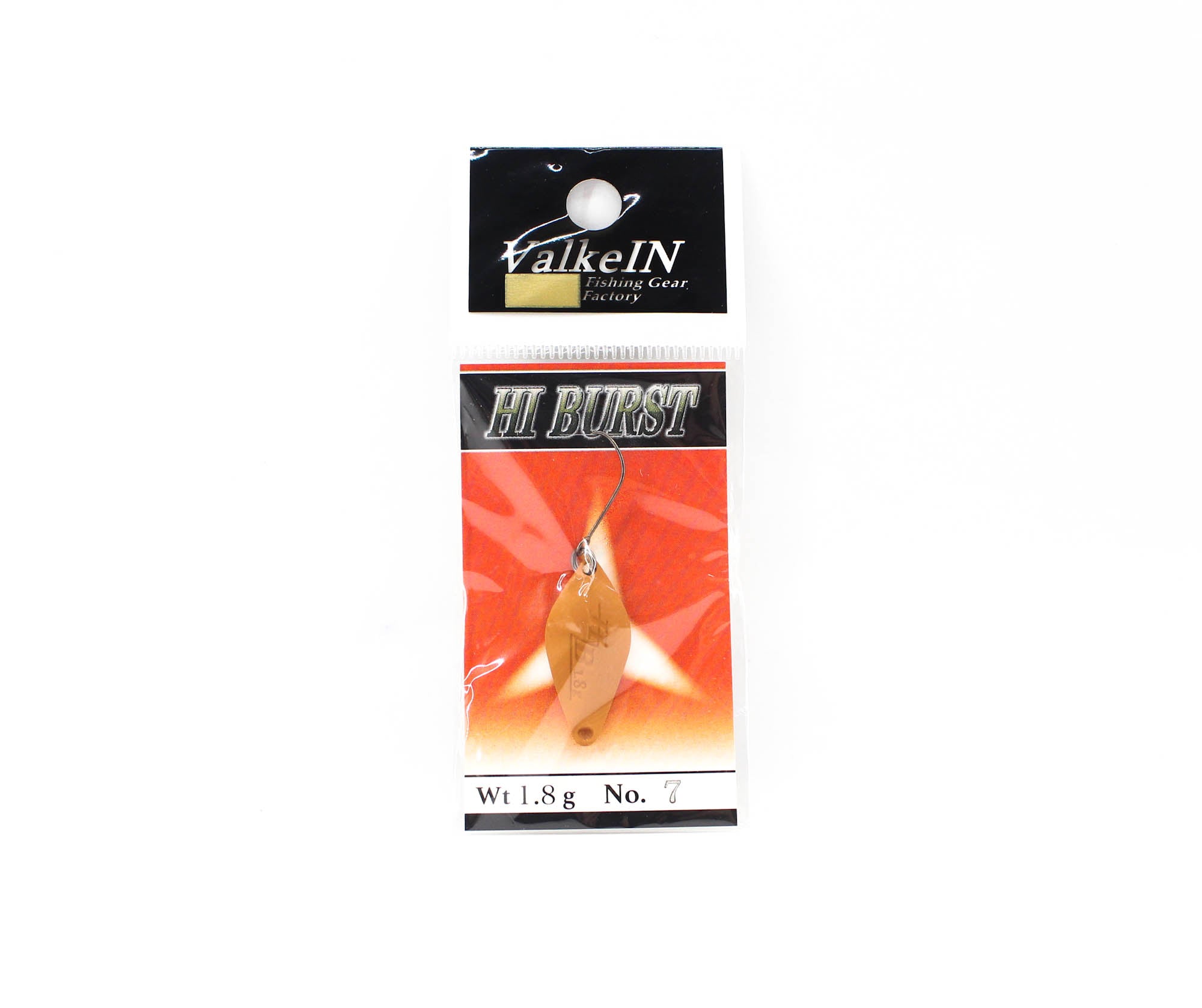 Valkein Spoon Hi Burst 1.8 grams Sinking Lure No.7 (1709)