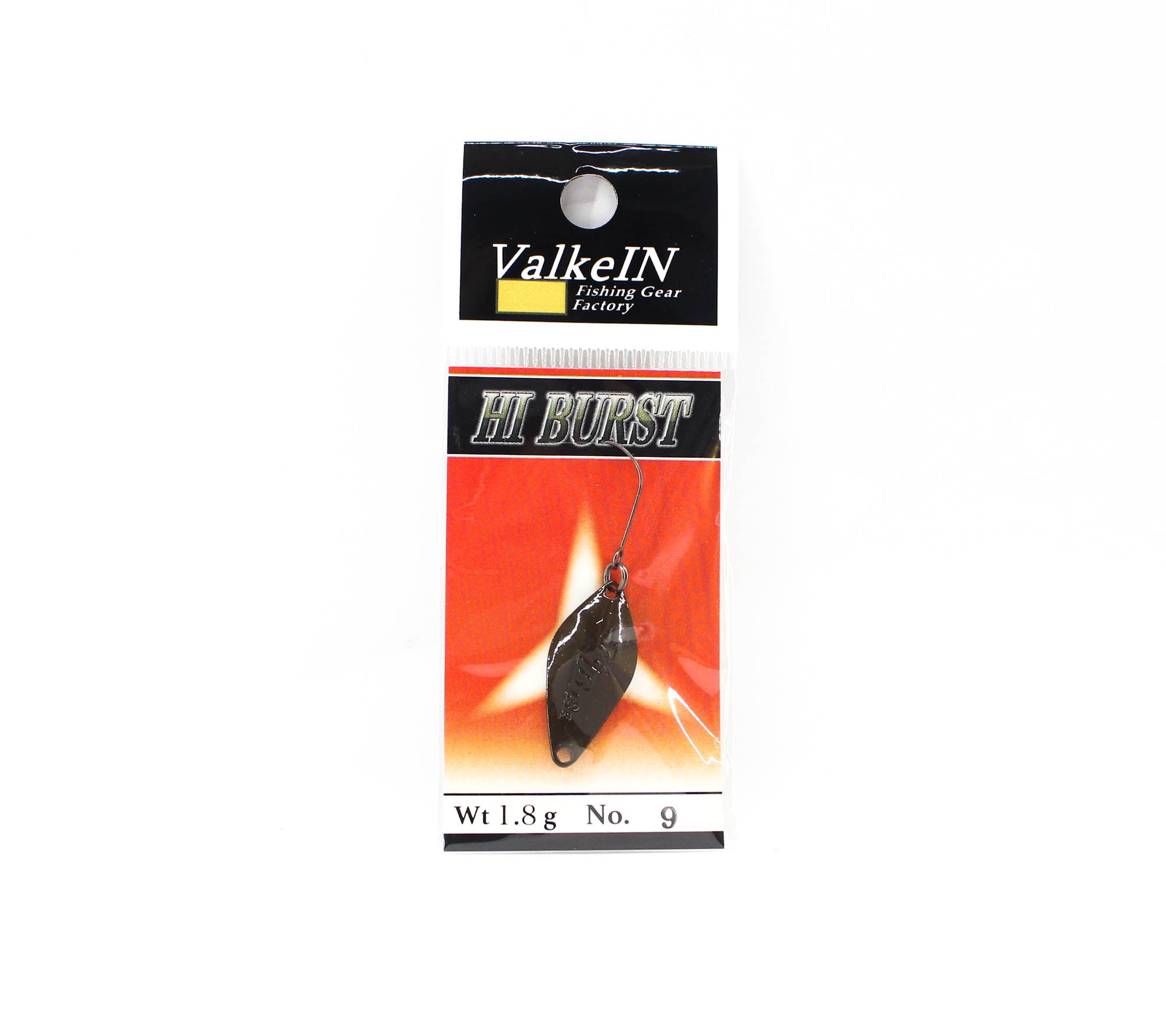 Valkein Spoon Hi Burst 1.8 grams Sinking Lure No.9 (1723)