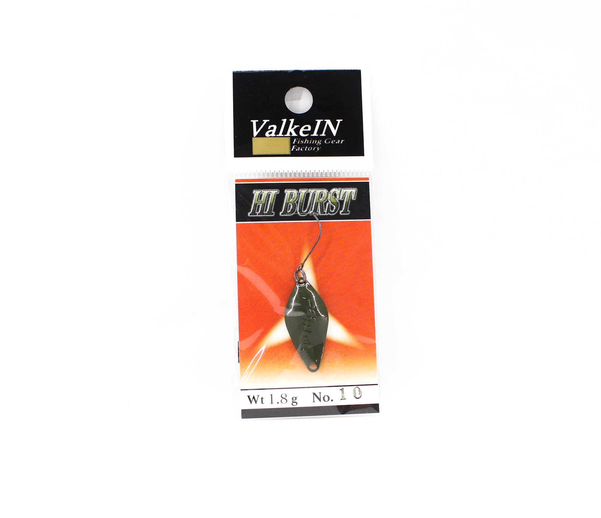 Valkein Spoon Hi Burst 1.8 grams Sinking Lure No.10 (1730)