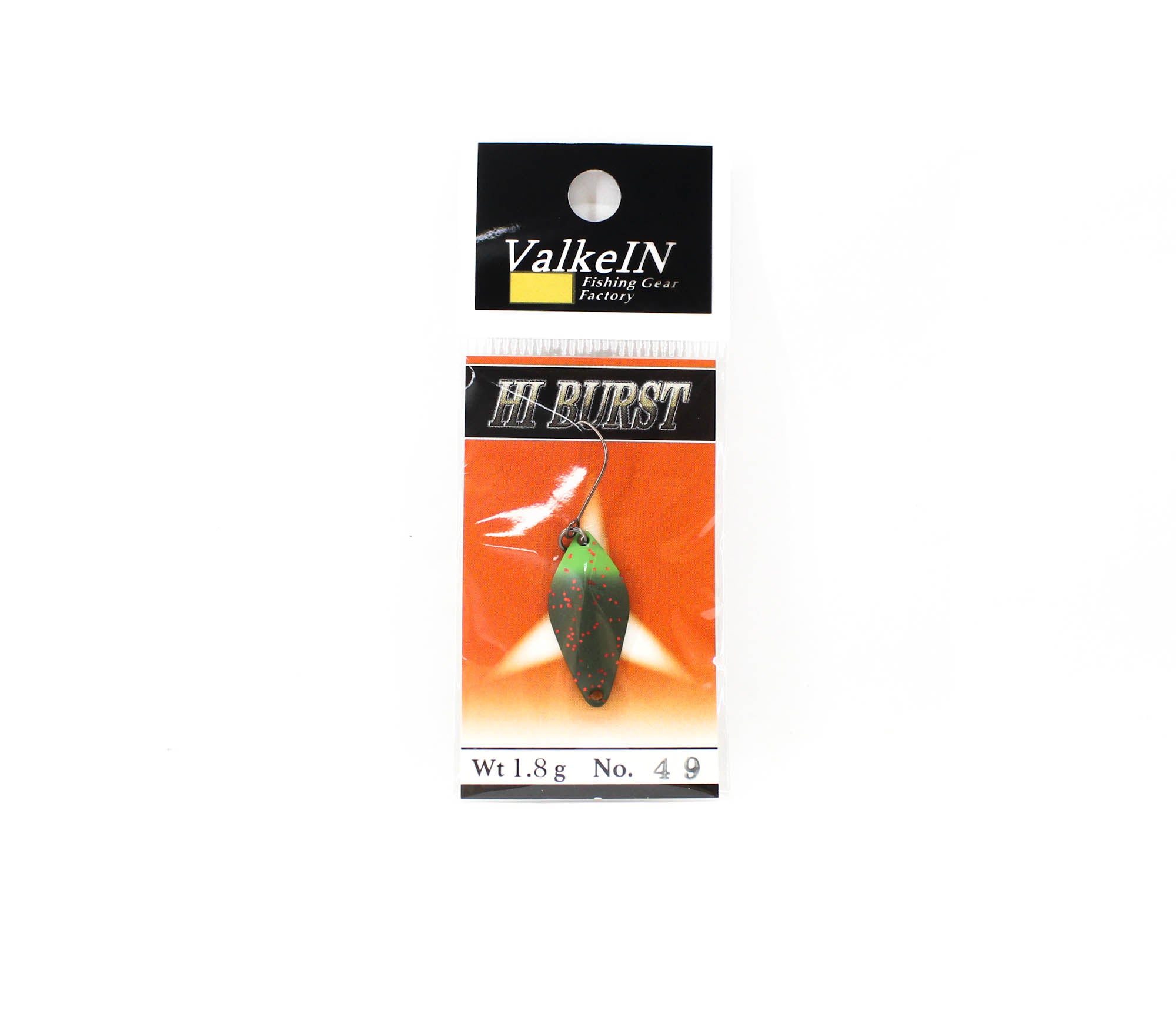 Valkein Spoon Hi Burst 1.8 grams Sinking Lure No.49 (1860)