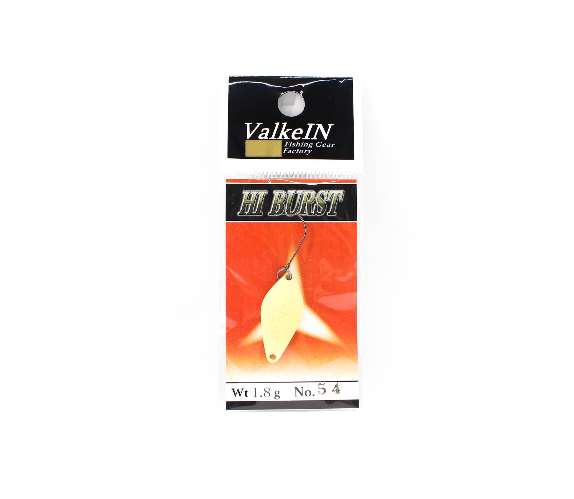 Valkein Spoon Hi Burst 1.8 grams Sinking Lure No.54 (1914)