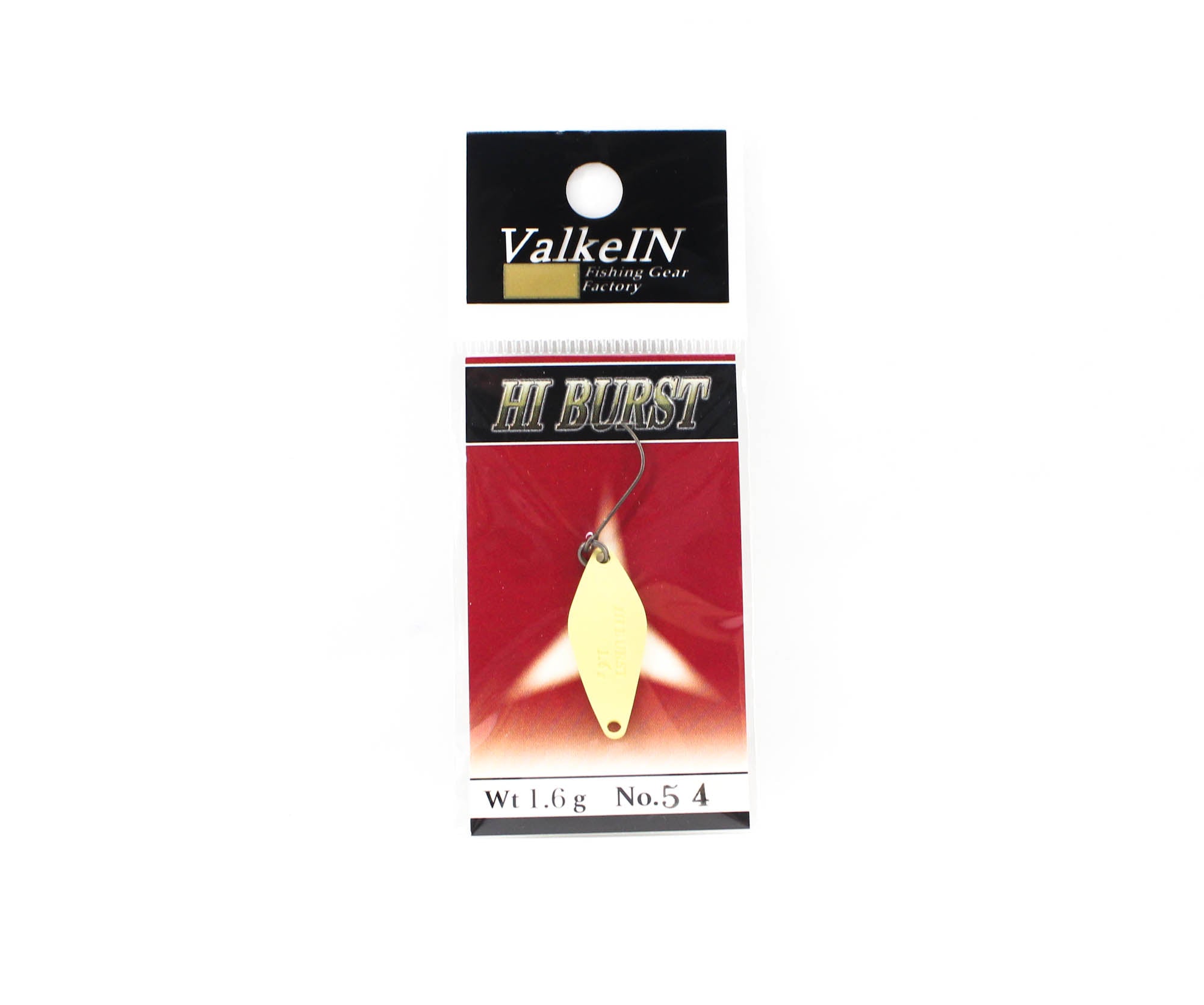 Valkein Spoon Hi Burst 1.6 grams Sinking Lure No.54 (2218)