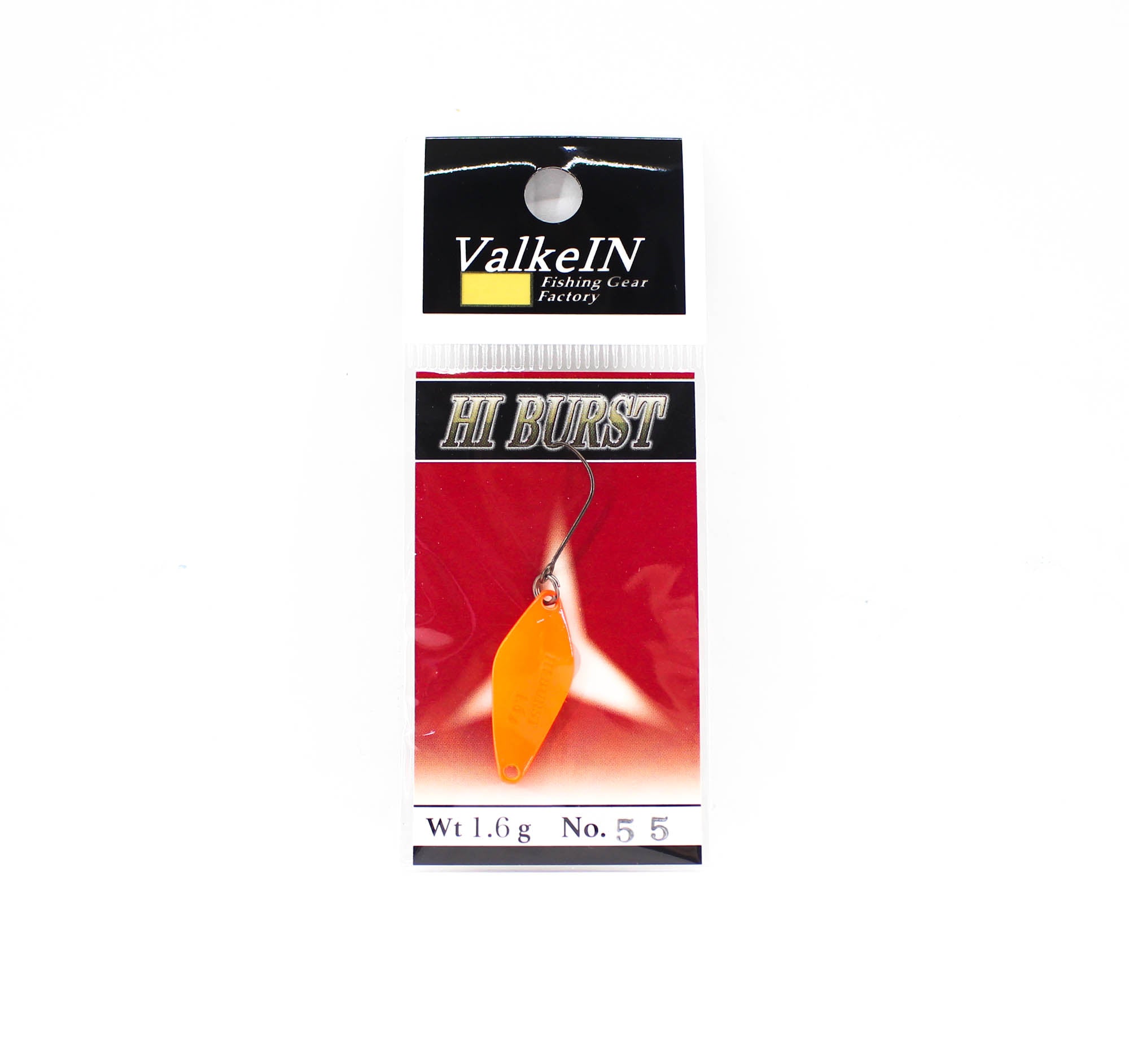 Valkein Spoon Hi Burst 1.6 grams Sinking Lure No.55 (2225)