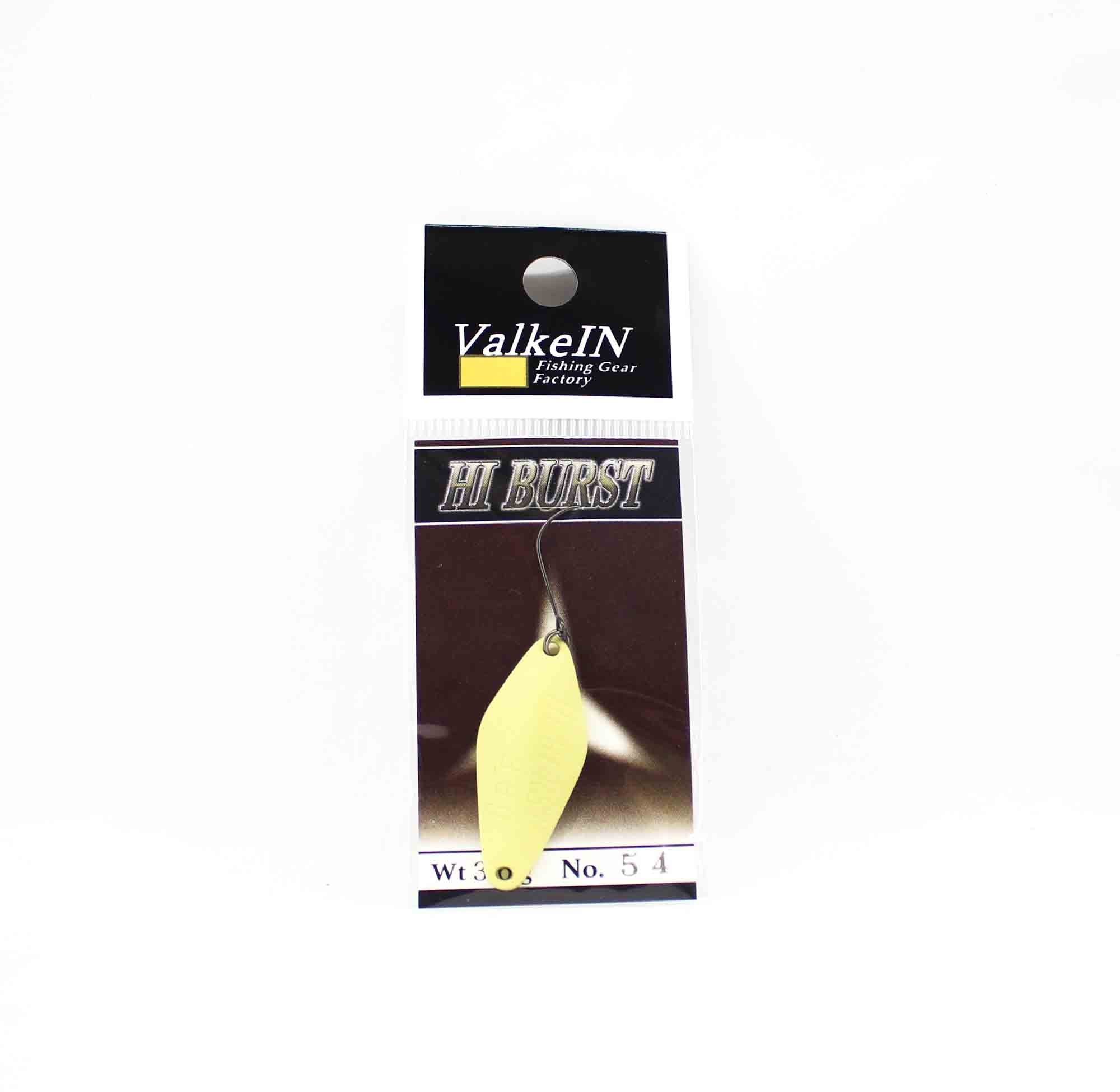 Valkein Spoon Hi Burst 3.6 grams Sinking Lure No.54 (2331)