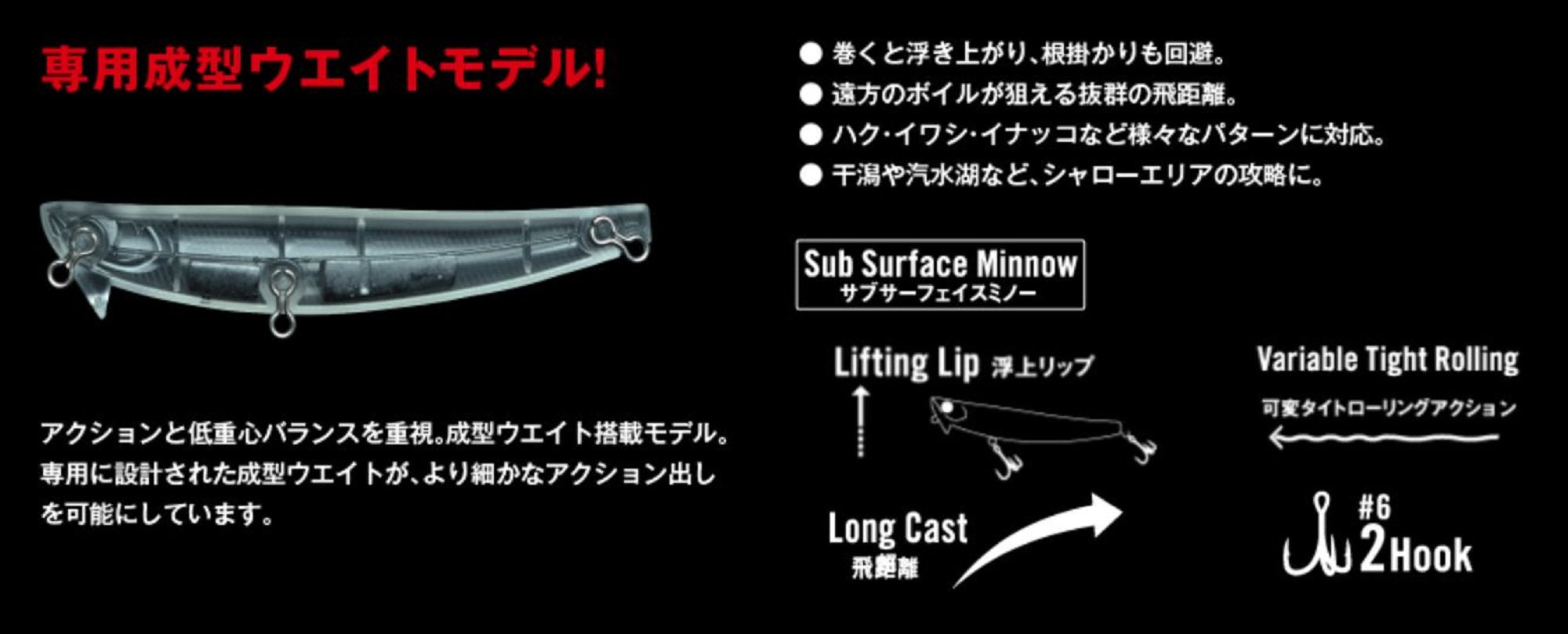 Apia Hydroupper 90S Sinking Lure 03 (3554)