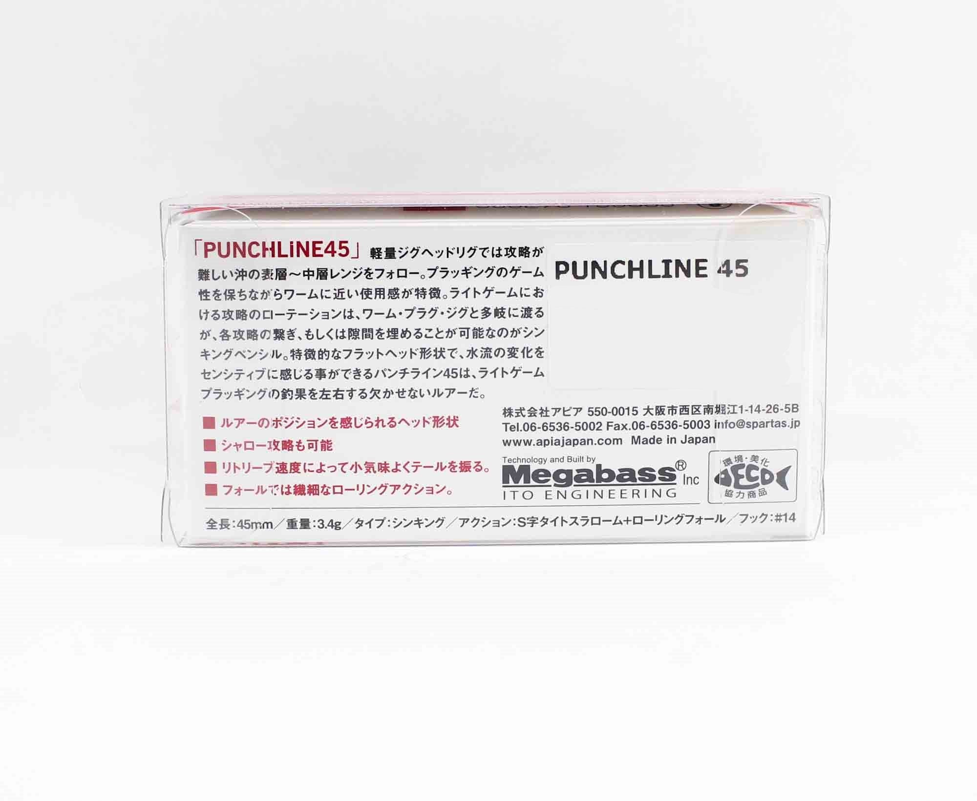 Apia Punch Line 45 Pencil Sinking Lure 04 (4445)