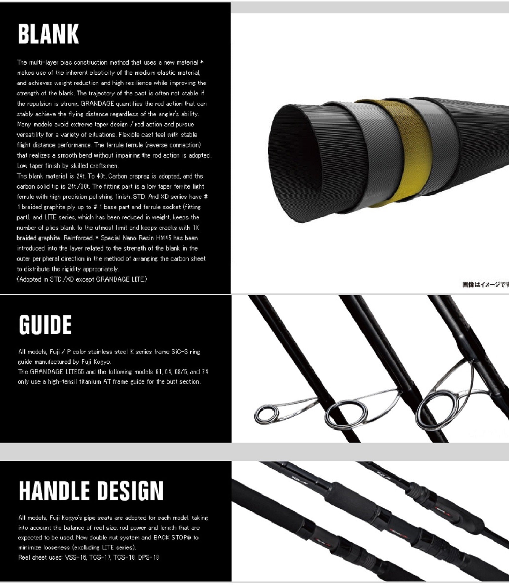 Apia Rod Spinning Grandage STD 100M (6142)